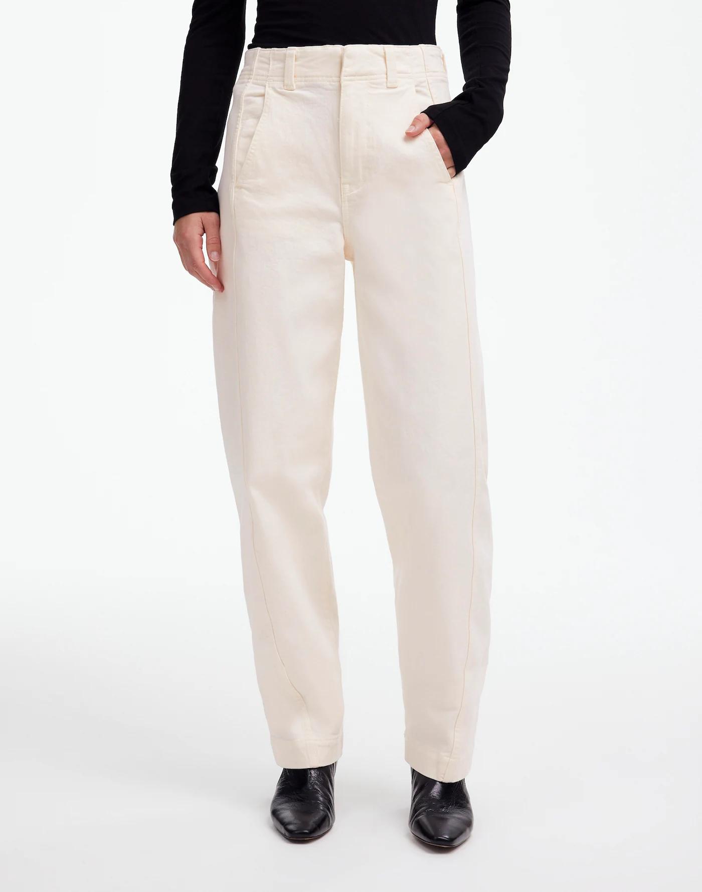 Tapered Denim Trousers Product Image