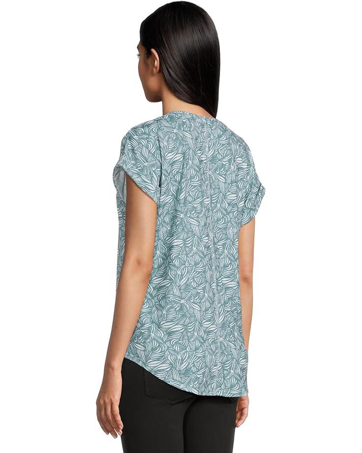 Soft Stretch Supima Tee Scoopneck Short-Sleeve Stripe Product Image