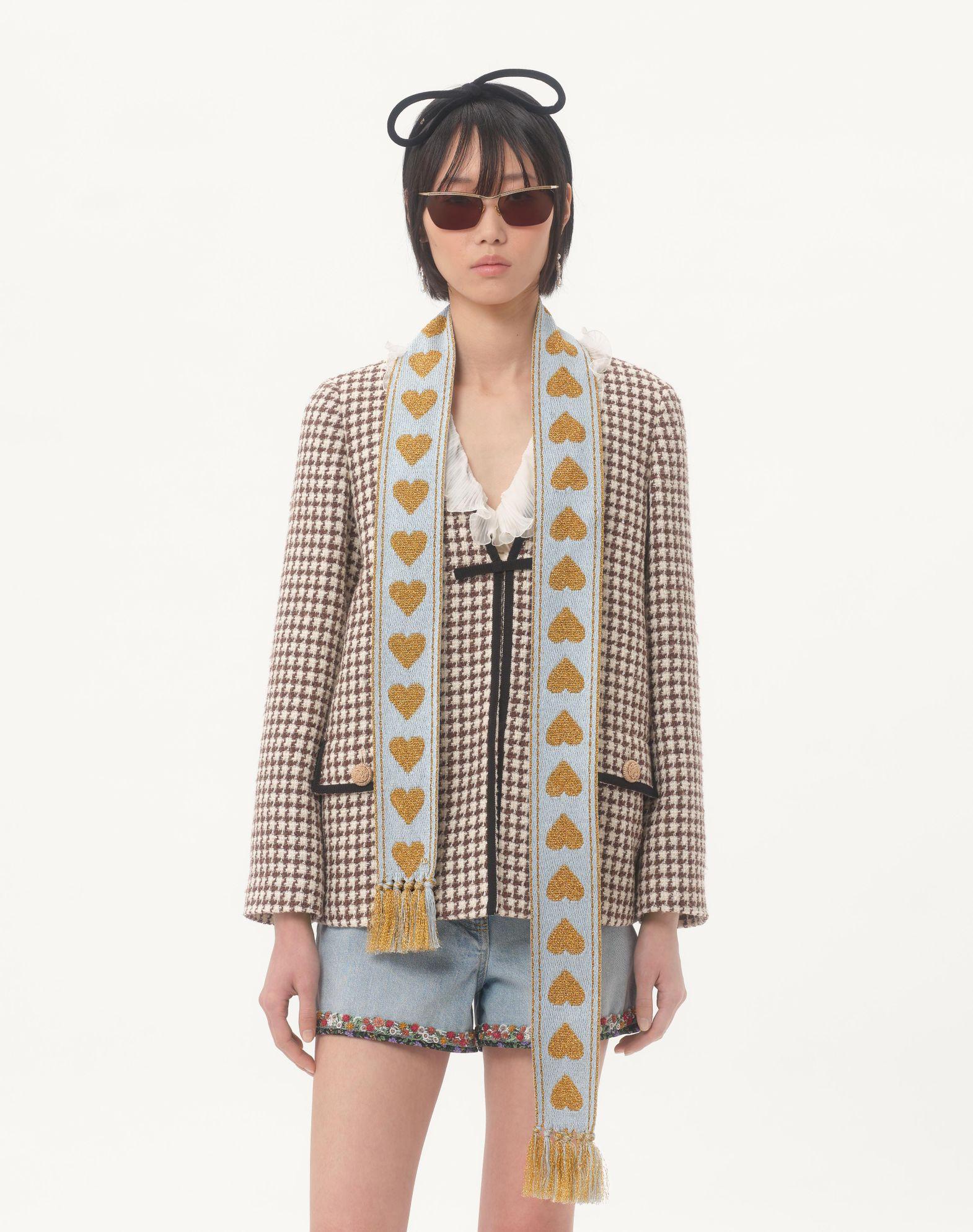 Antibes Scarf With Metallic Fiber Product Image