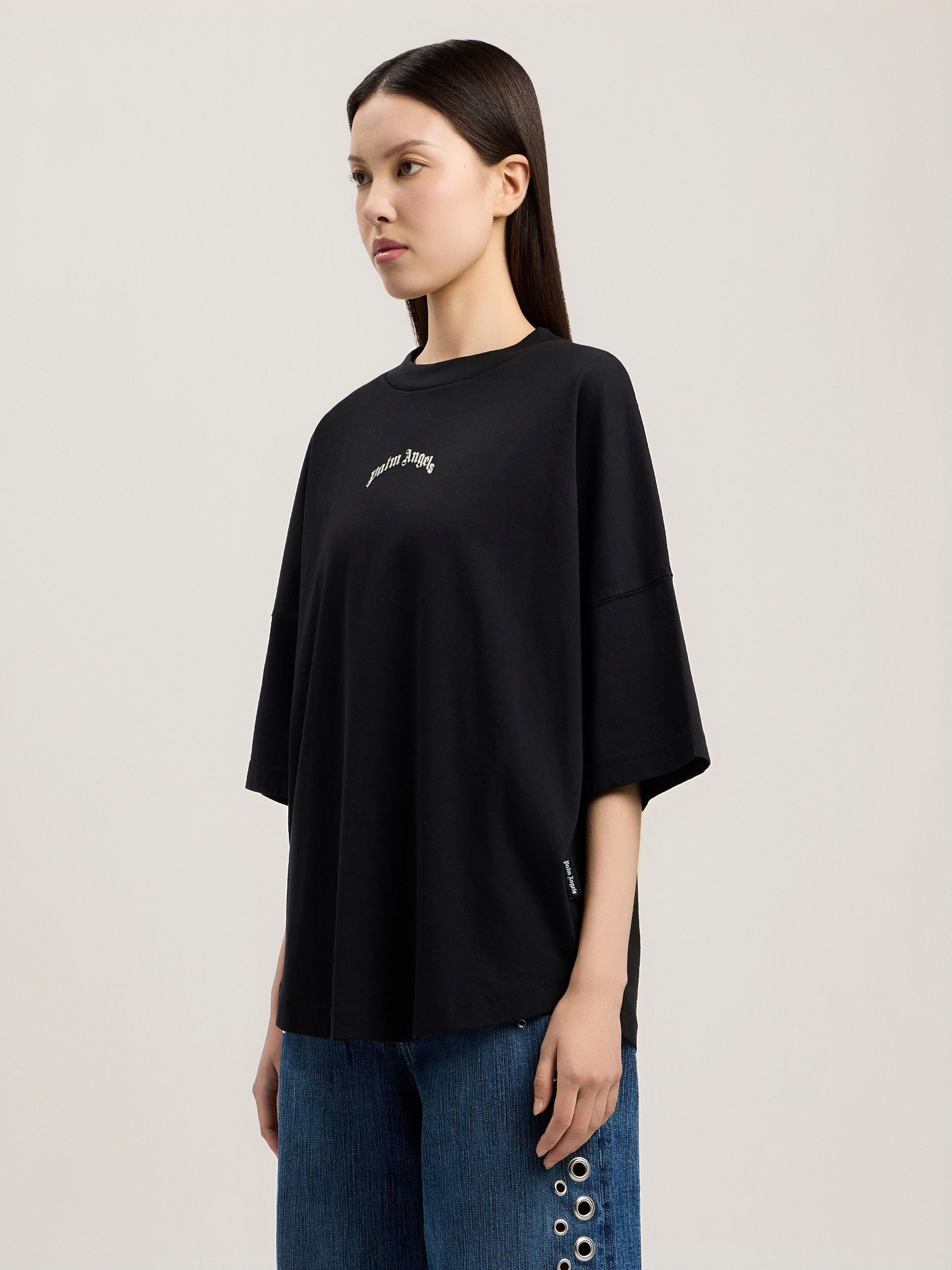 Curved Logo Over T-Shirt Product Image