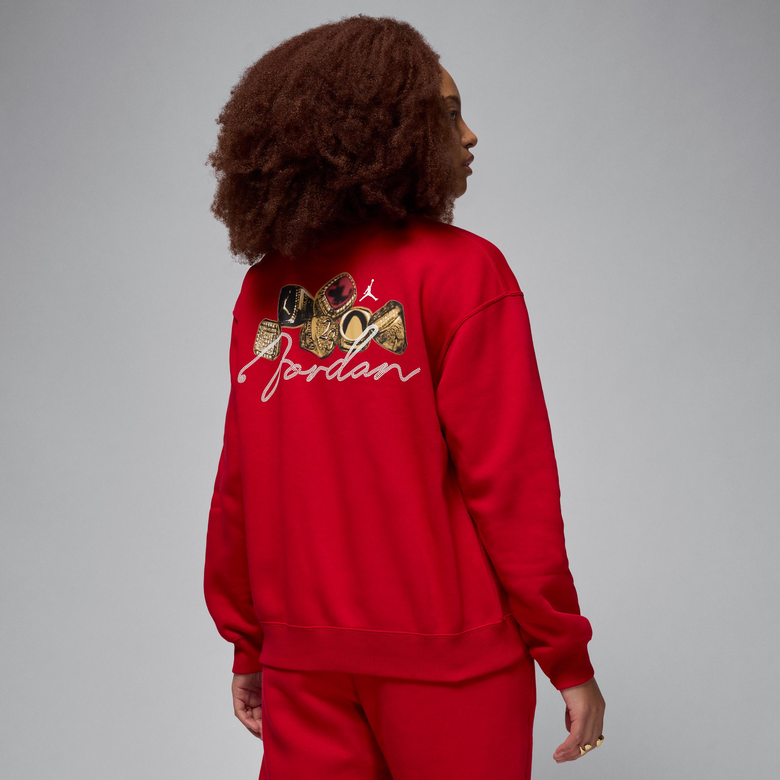 Jordan Brooklyn Fleece Women's Crew-Neck Sweatshirt Product Image