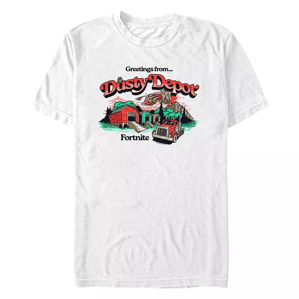 Men's Fortnite Greetings From Dusty Depot Graphic Tee,  Product Image