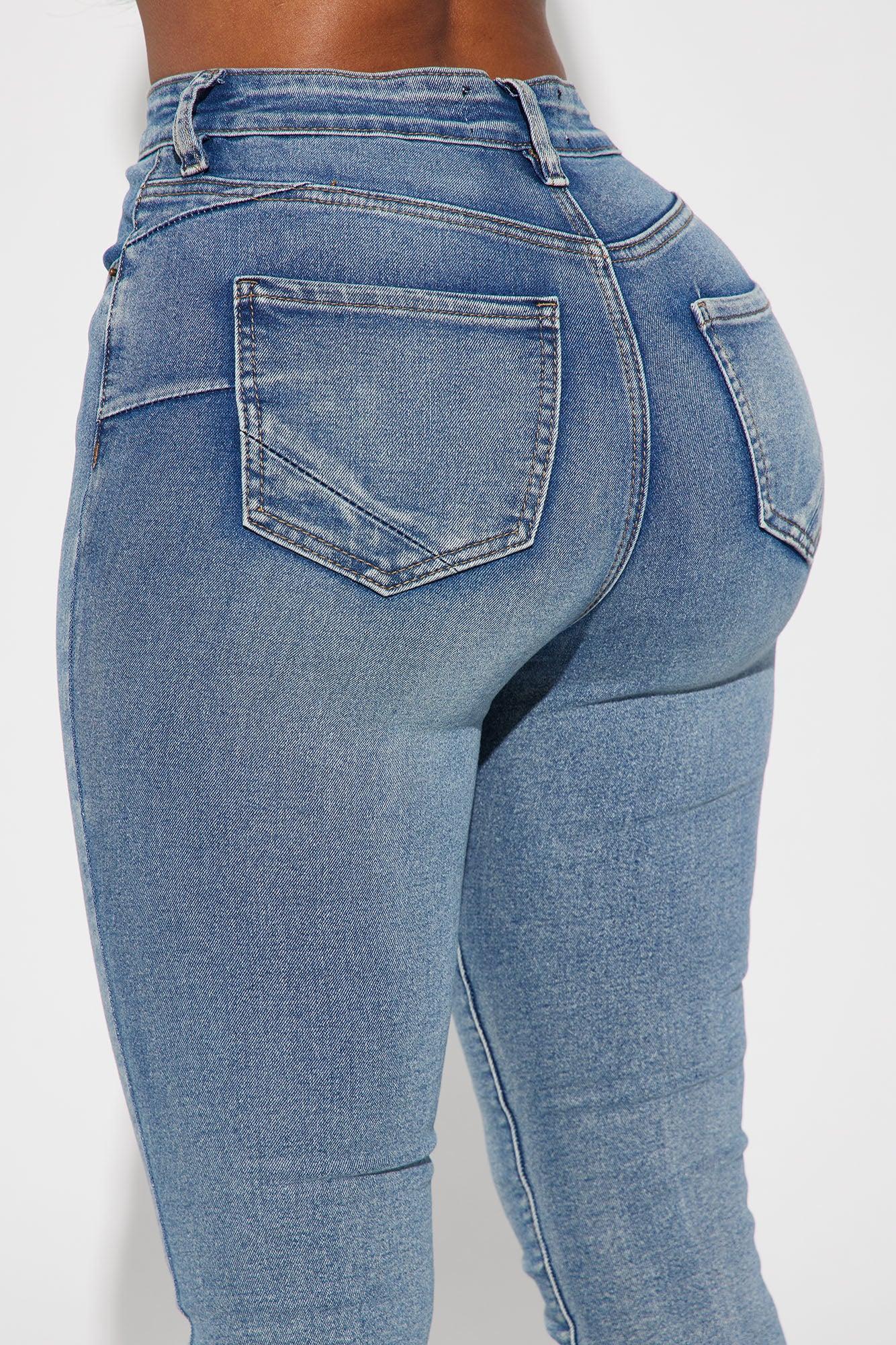 Gemma Sculpting Stretch Flare Jeans - Vintage Wash Product Image