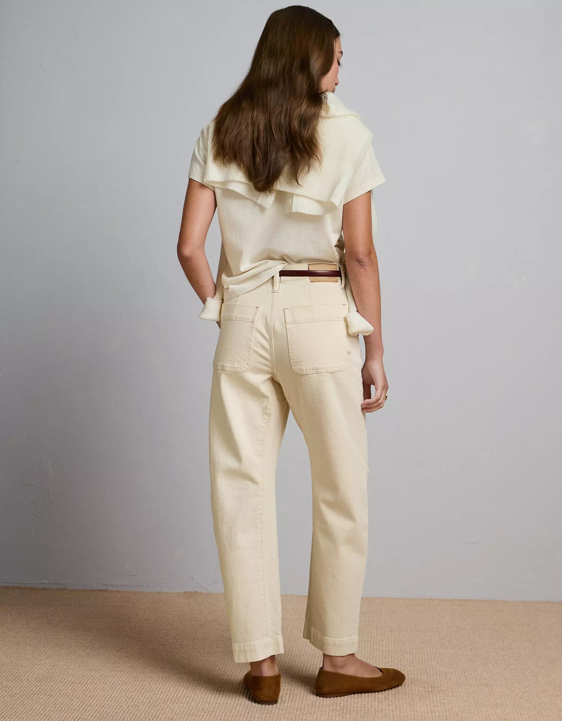 AE77 Premium Barrel Jean Product Image