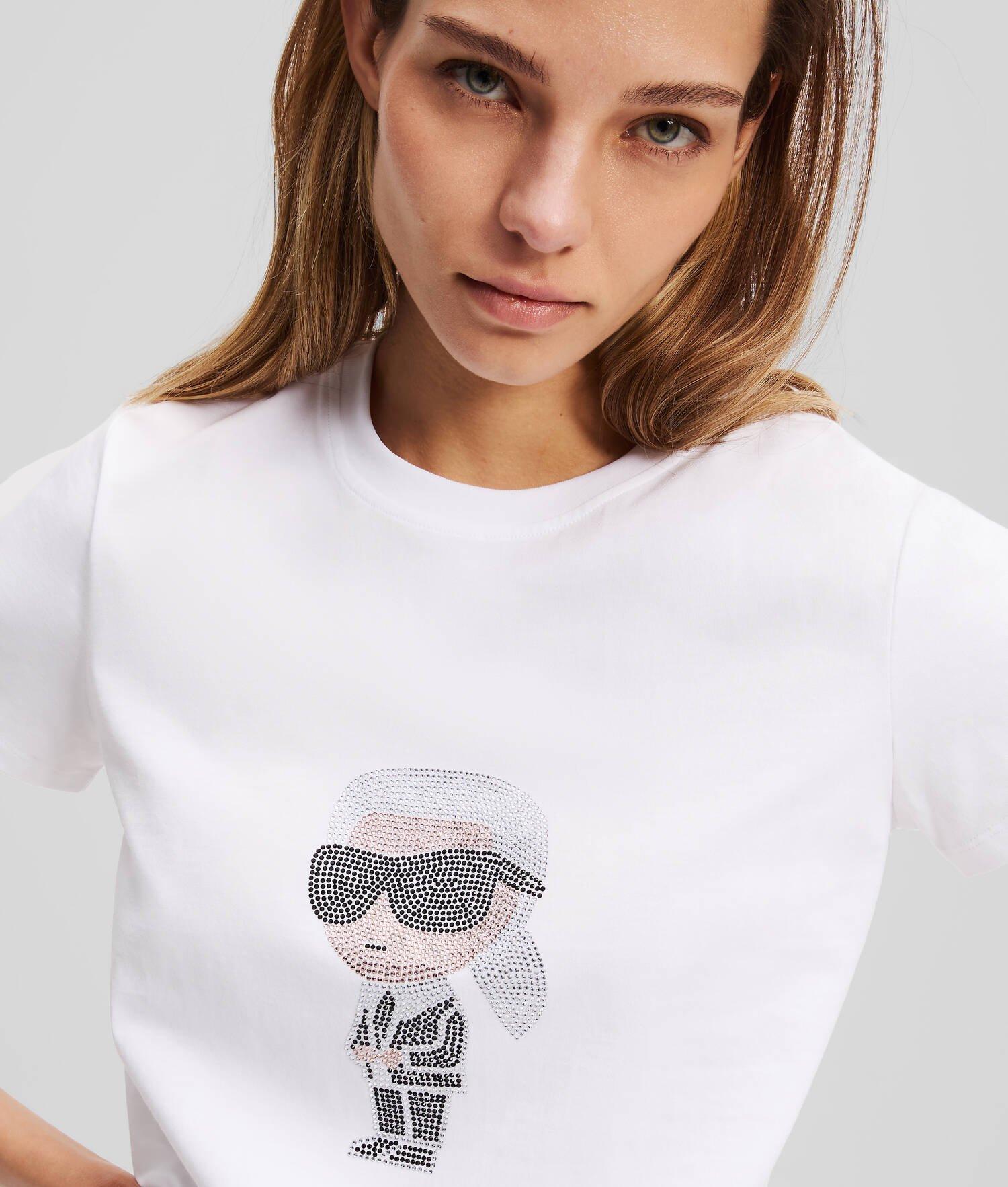 RHINESTONE IKON KARL T-SHIRT Product Image