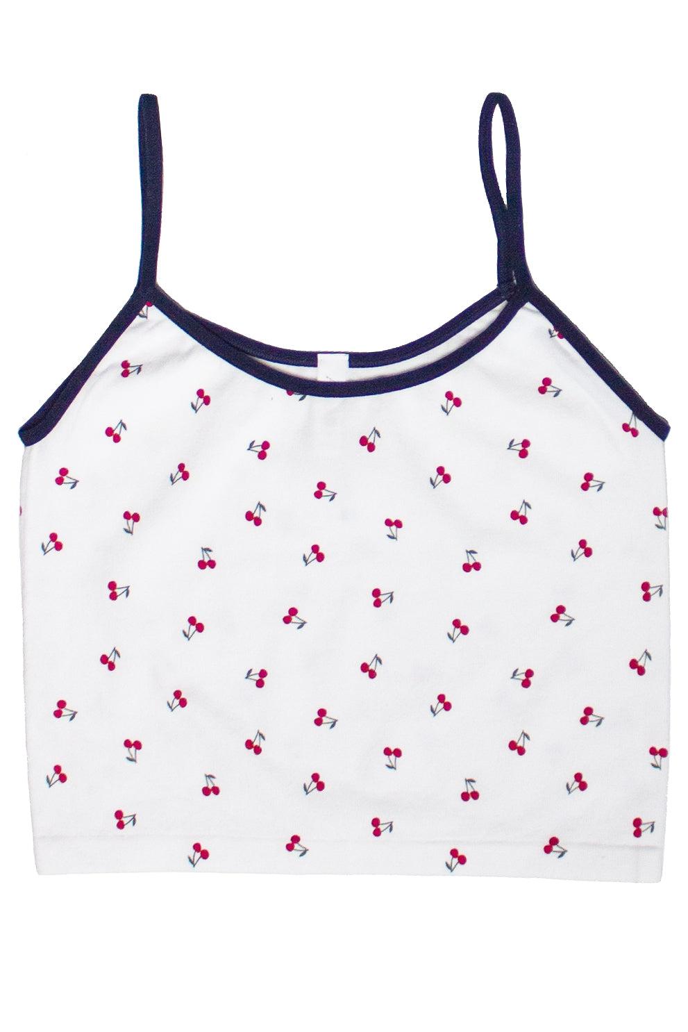 Seamless Cherry Print Ringer Cami Product Image