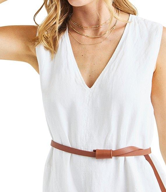 Splendid Dawson Linen Blend Mini Dress Product Image