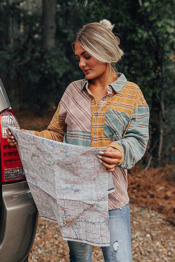 Mountain Overlook Colorblock Flannel Product Image