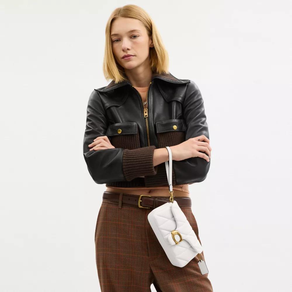 Tabby Chain Crossbody Bag 19 With Quilting Product Image