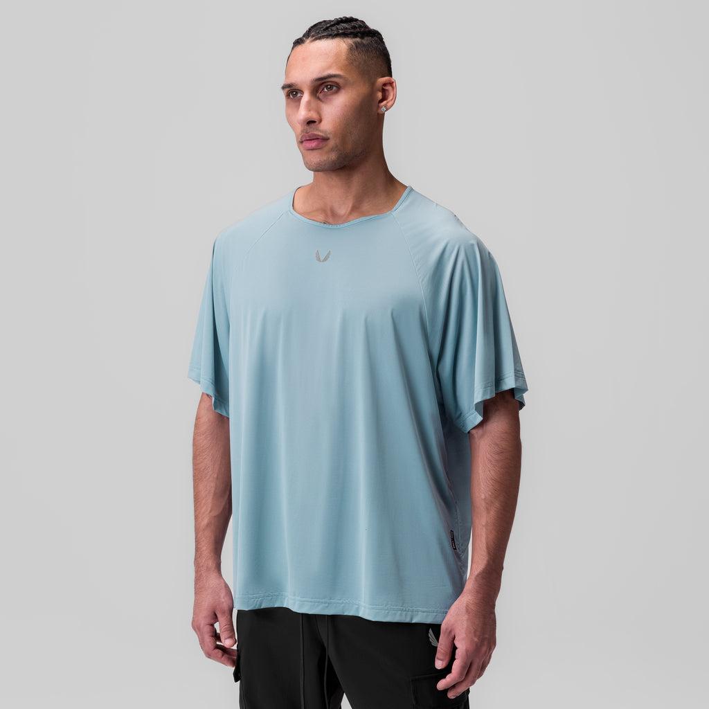 1089. Ice-Skin™ Oversized Tee - Light Sky Product Image