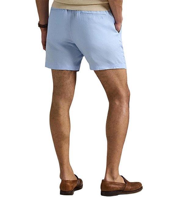 Polo Ralph Lauren Prepster Linen 6#double; Inseam Shorts Product Image