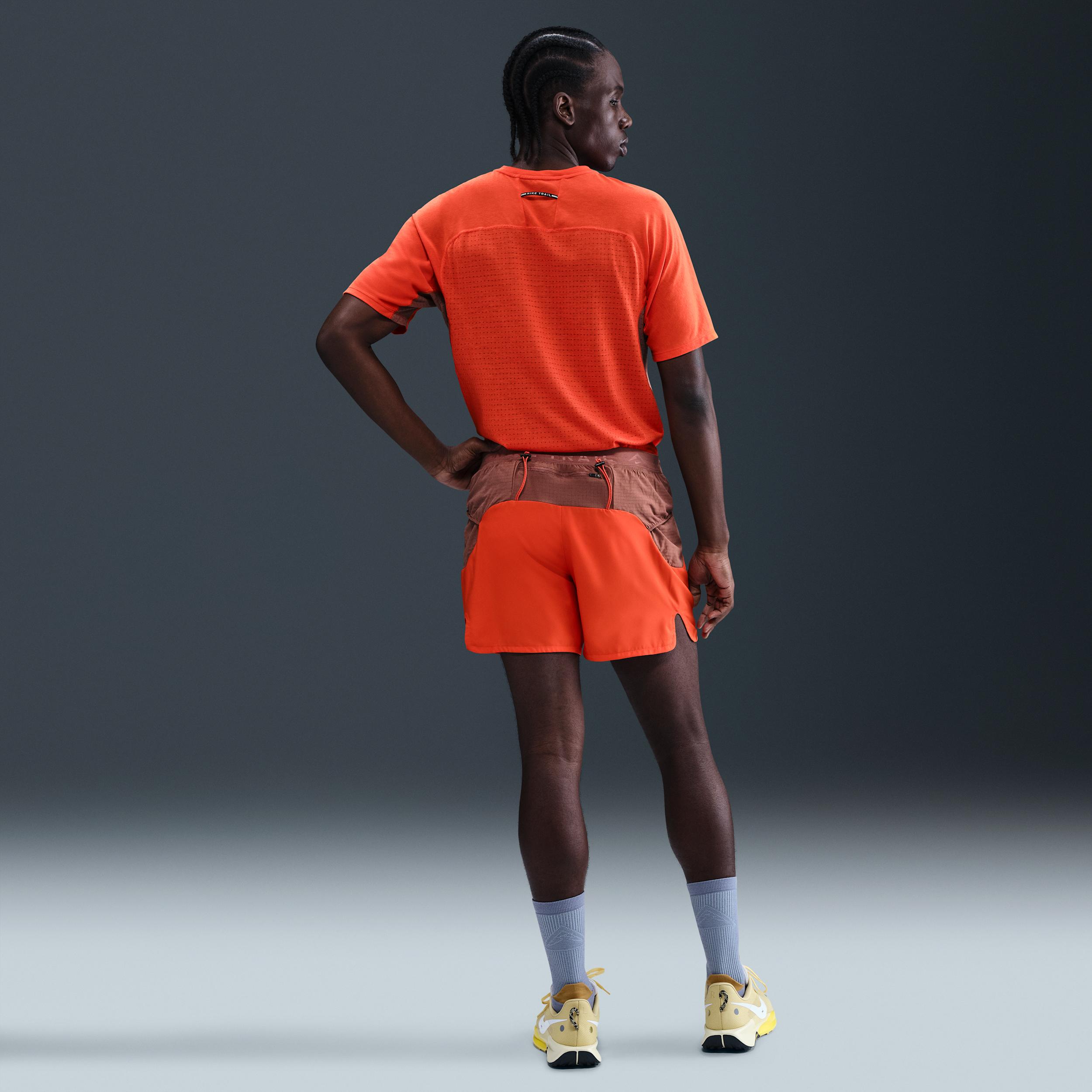 Nike Mens Solar Chase Dri-FIT ADV Short-Sleeve Running Top | HJ3580-633 Product Image