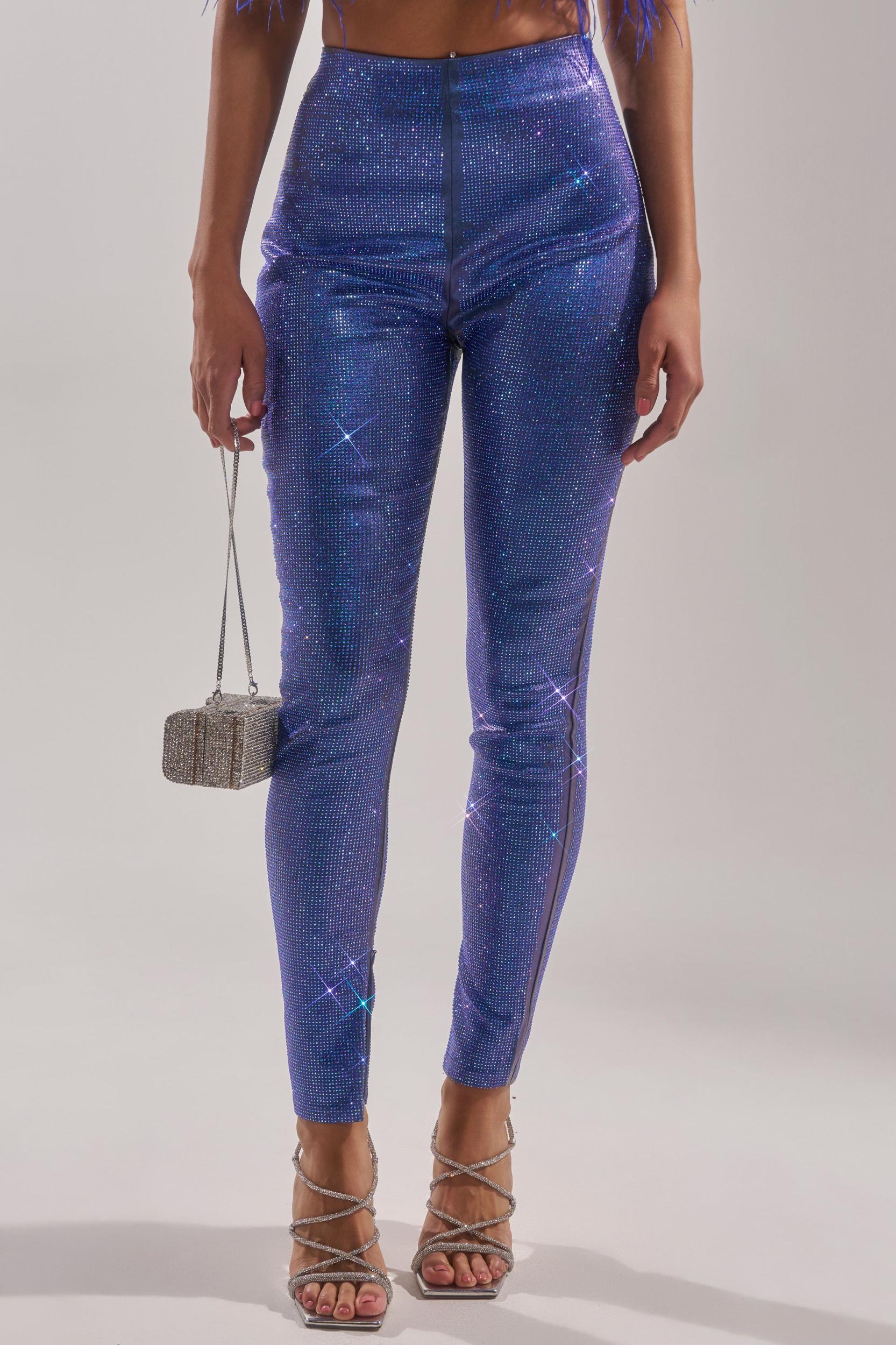 HOTTIE ON THE BLOCK SEQUIN LEGGING Product Image