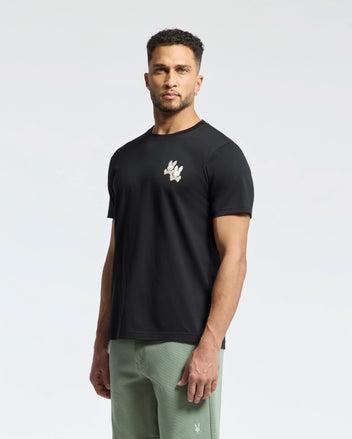 MENS ELLIOT FRONT BACK GRAPHIC TEE - B6U605F200 Male Product Image