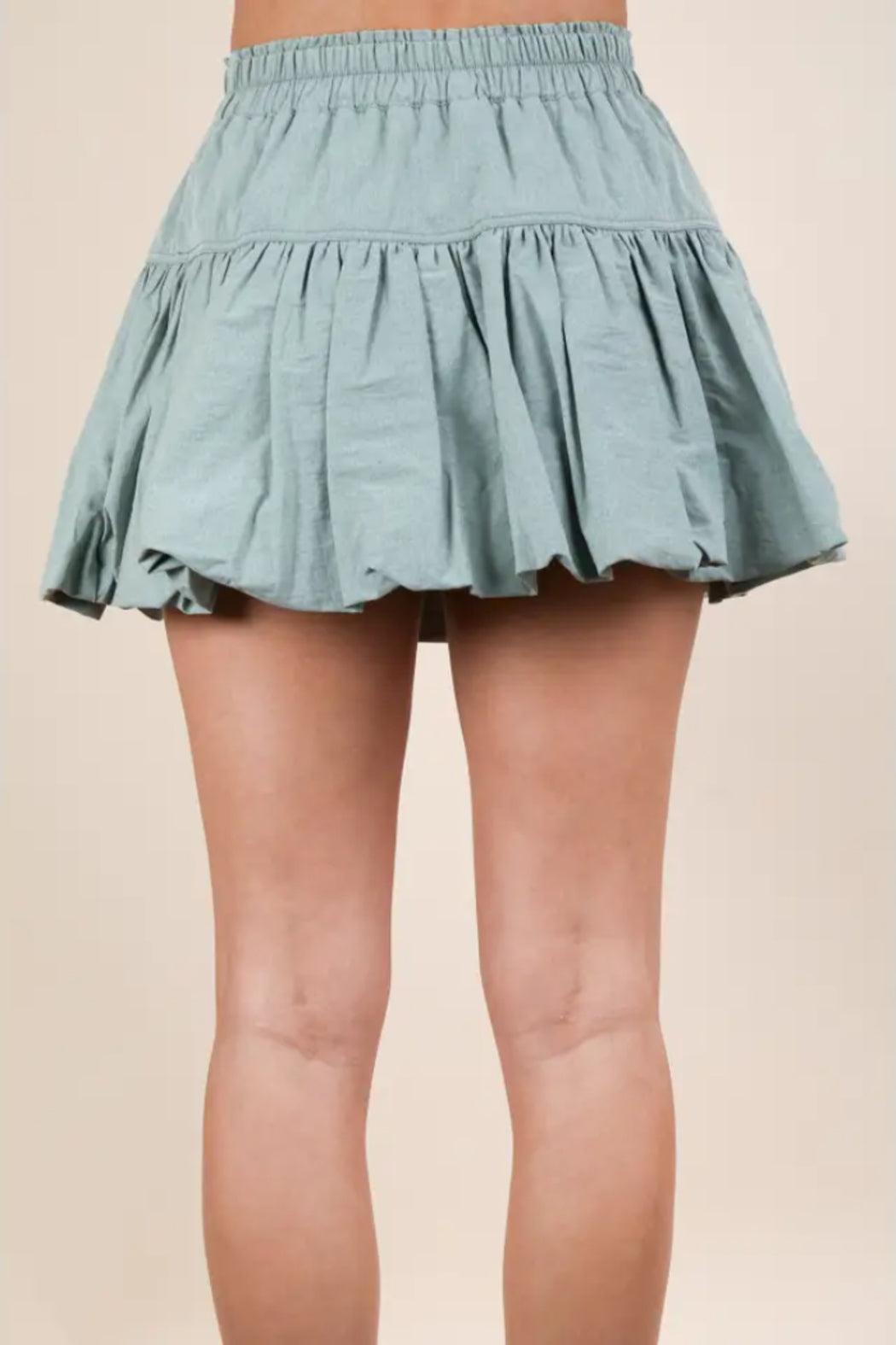 Bubble Mini Skirt Product Image