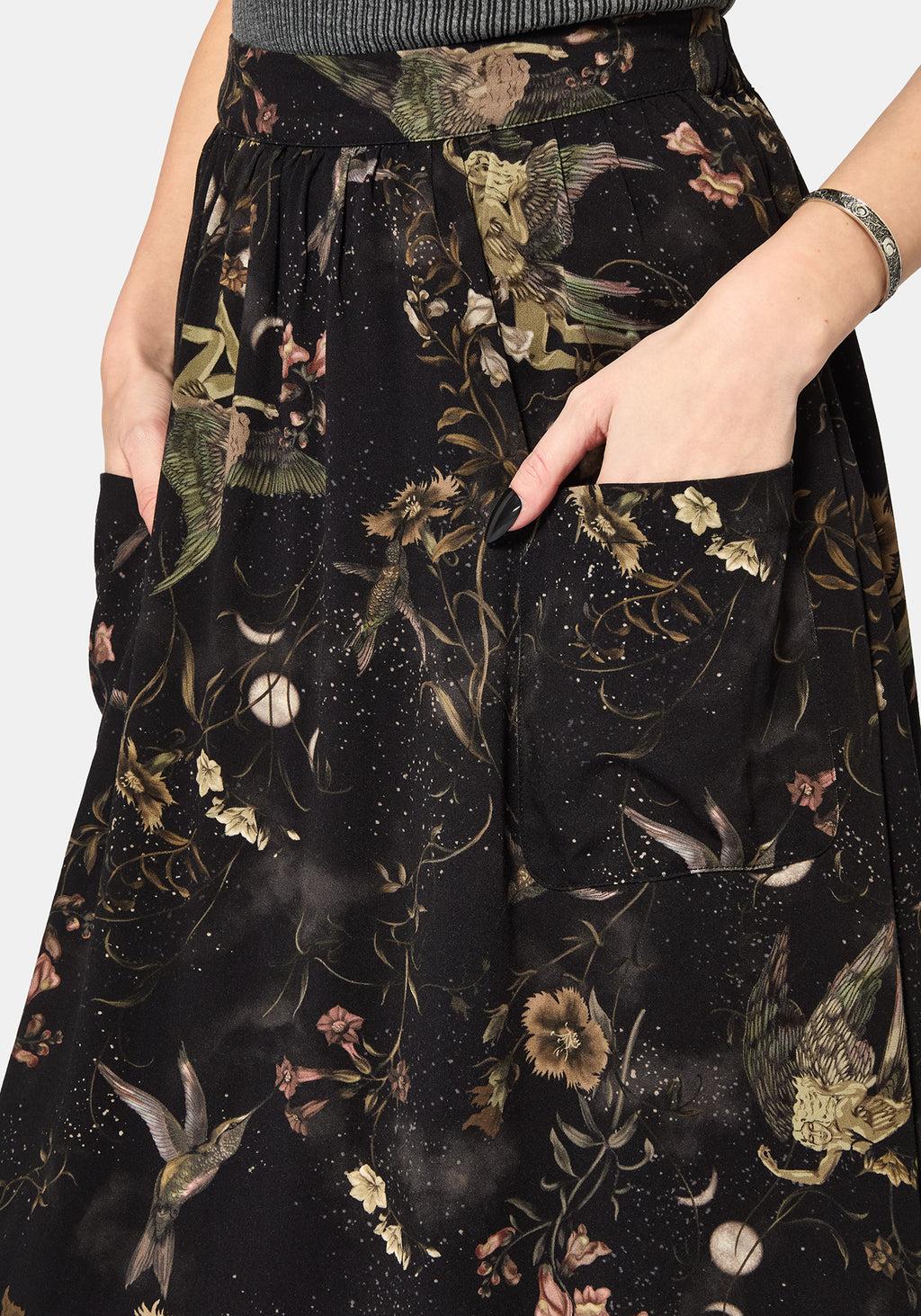 Harpyiai Print Tie Up Shirt Product Image