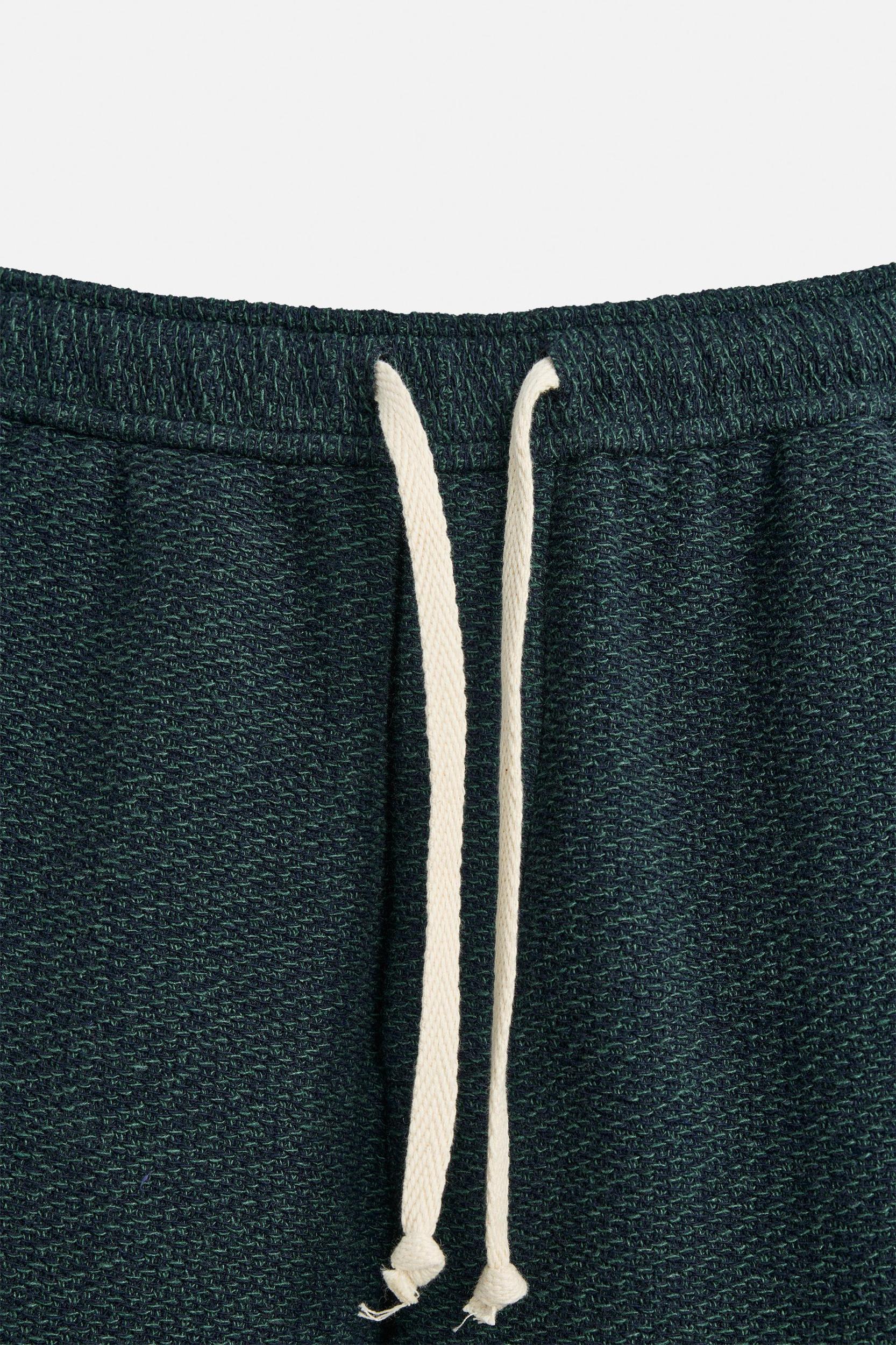 TEXTURED REGULAR FIT SHORTS Product Image