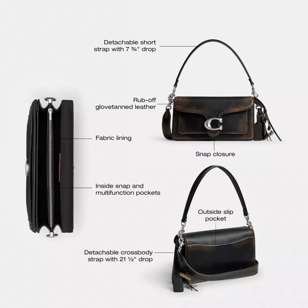 Tabby Shoulder Bag 26 In Loved Leather Product Image