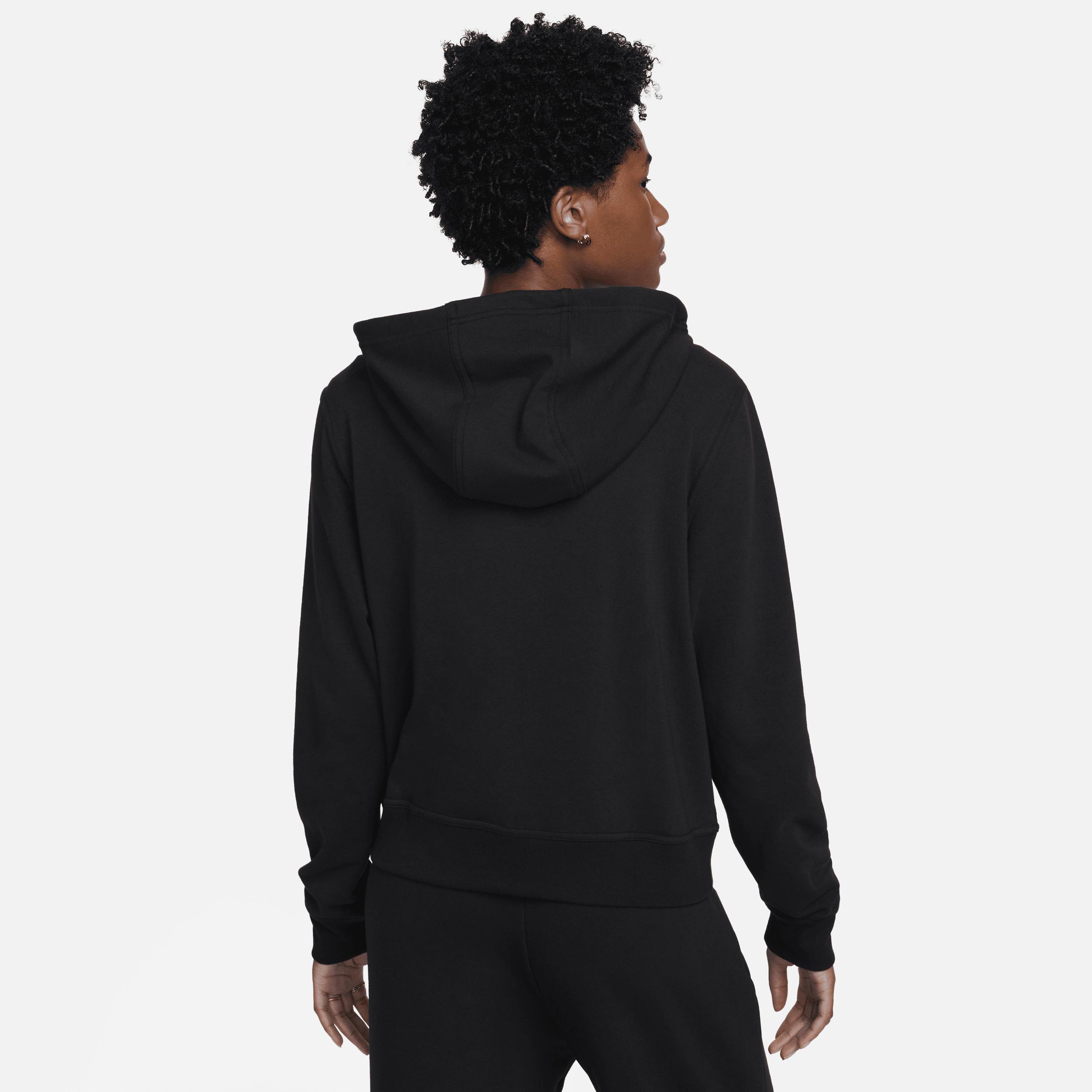 Nike Womens Dri-FIT One Full-Zip French Terry Hoodie | FB5198-010 Product Image