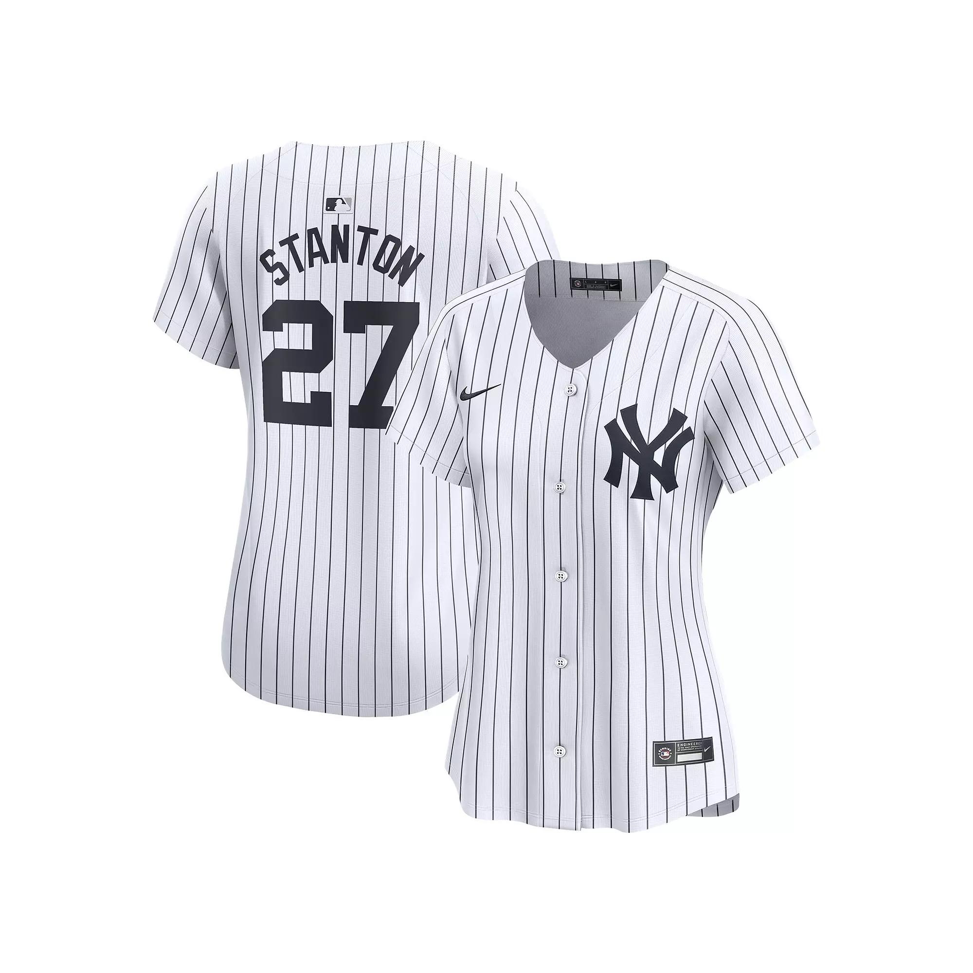 Women's Nike Giancarlo Stanton White New York Yankees Home Limited Player Jersey,  Product Image