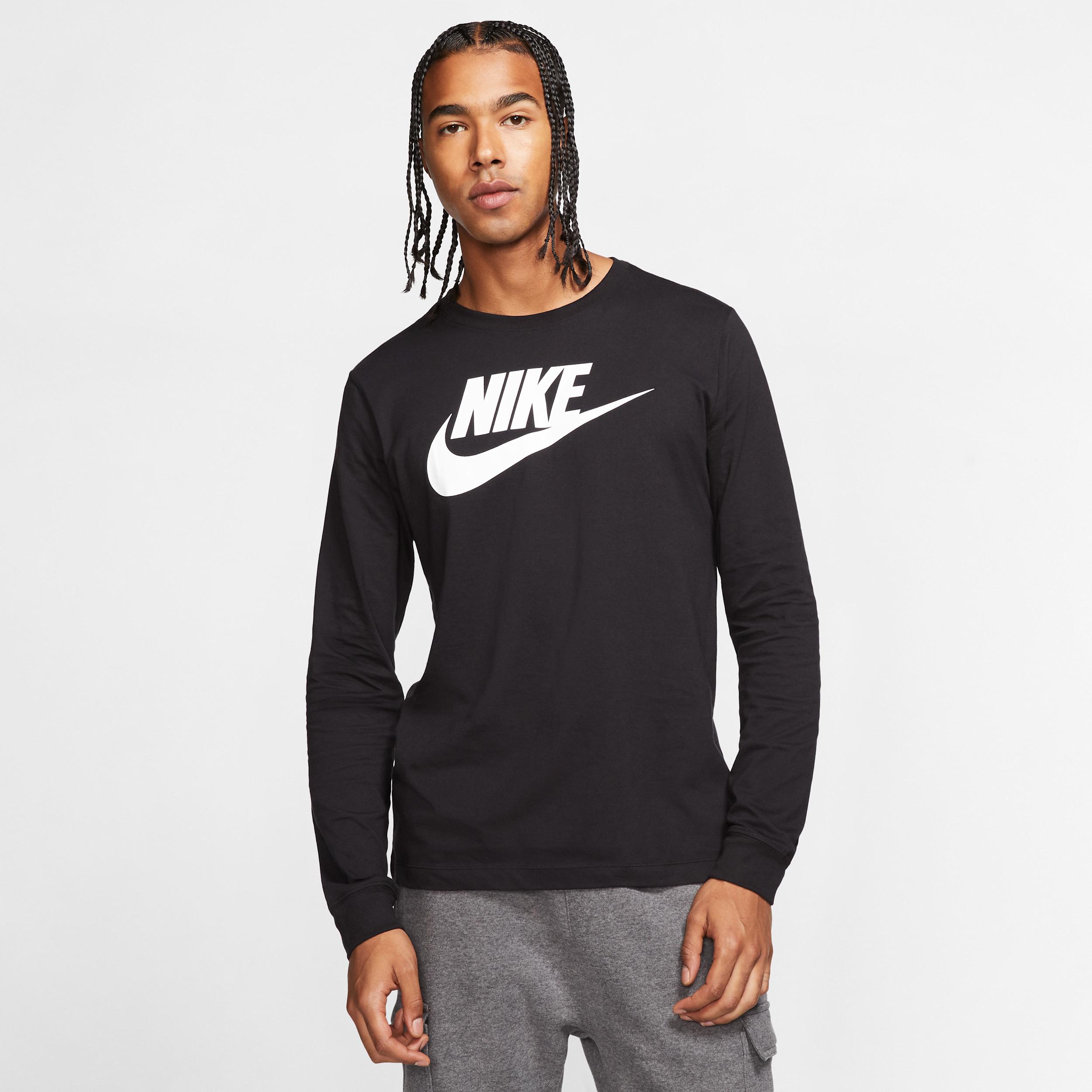Mens Nike Sportswear Long-Sleeve T-Shirt | CI6291-010 Product Image