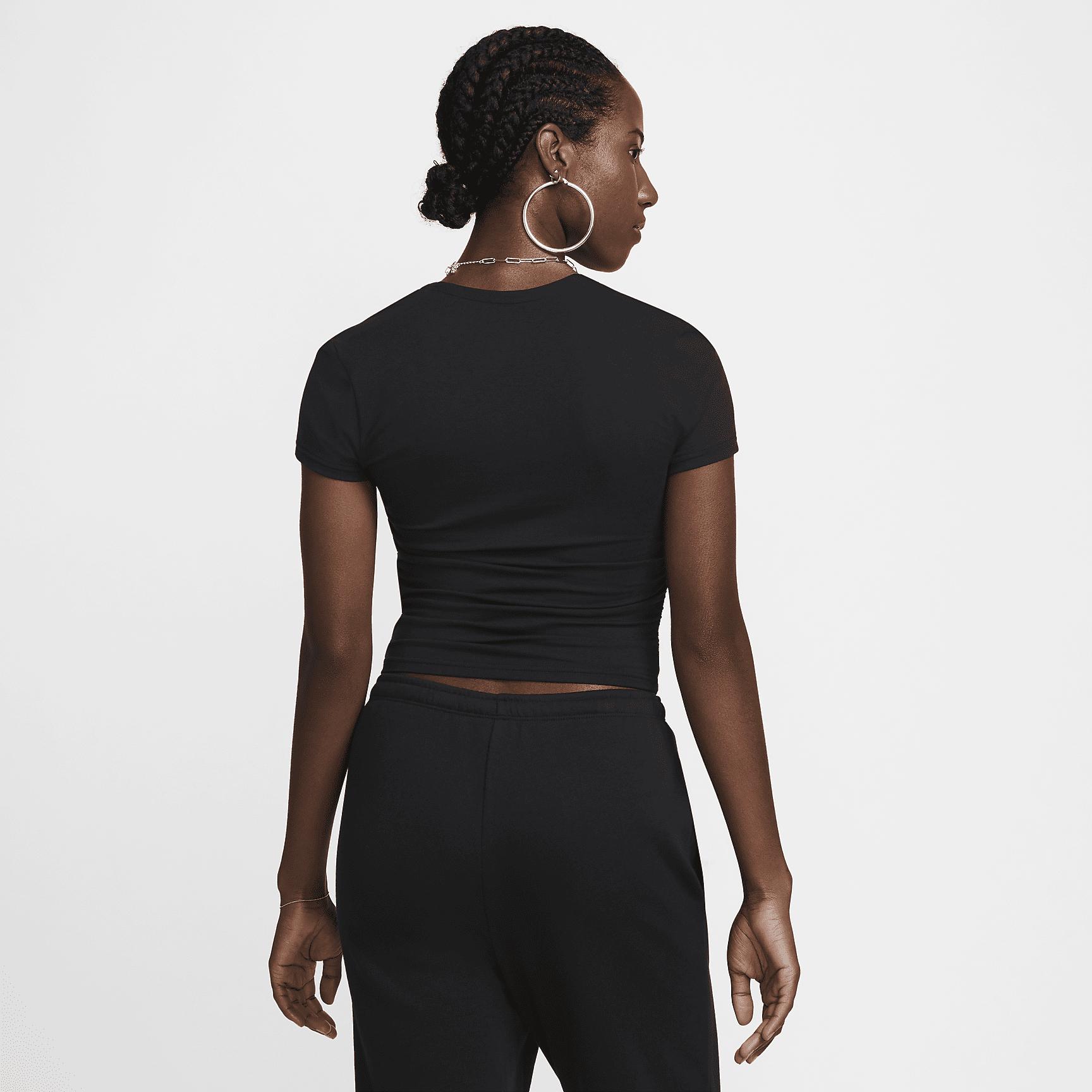 Women's Nike Sportswear Chill Knit Short-Sleeve Square-Neck Top Product Image