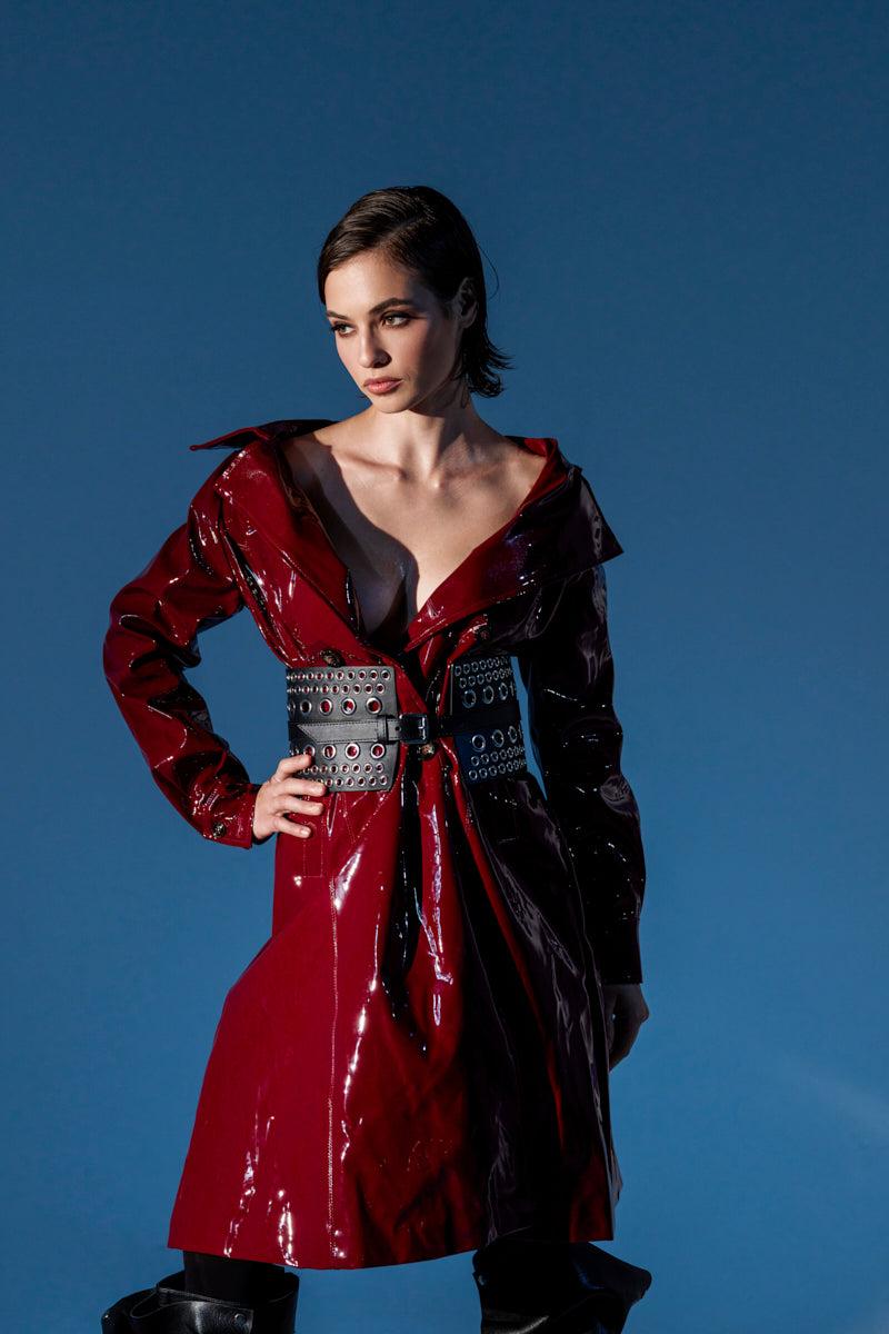 MITICA PATENT TRENCH COAT Product Image