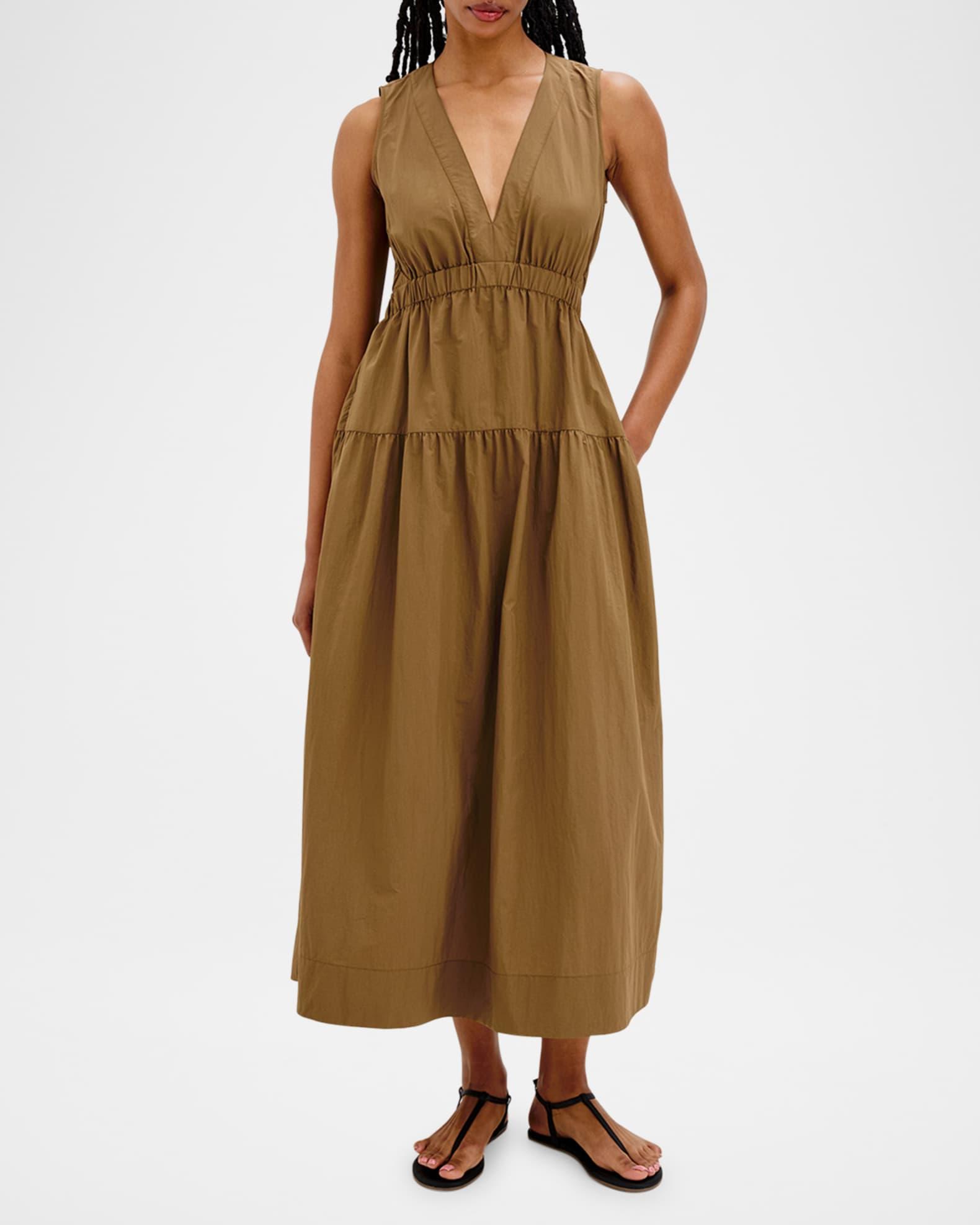 Genevieve A-Line Midi Dress Product Image