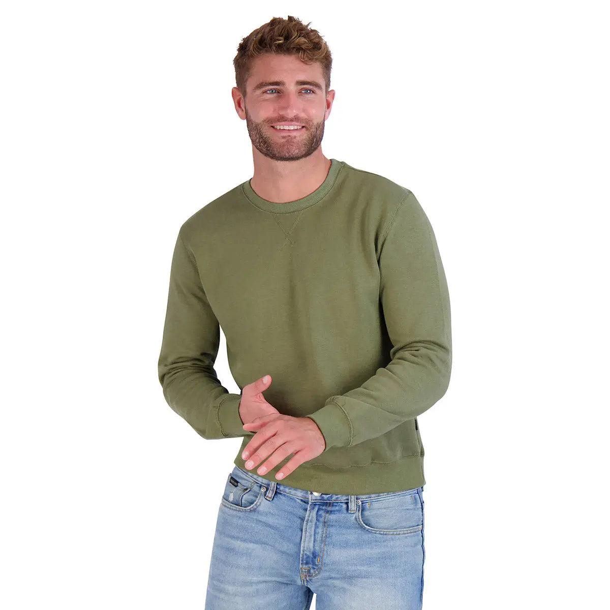 Eddie Bauer Men's Crew Neck Fleece Sweatshirt Male Product Image