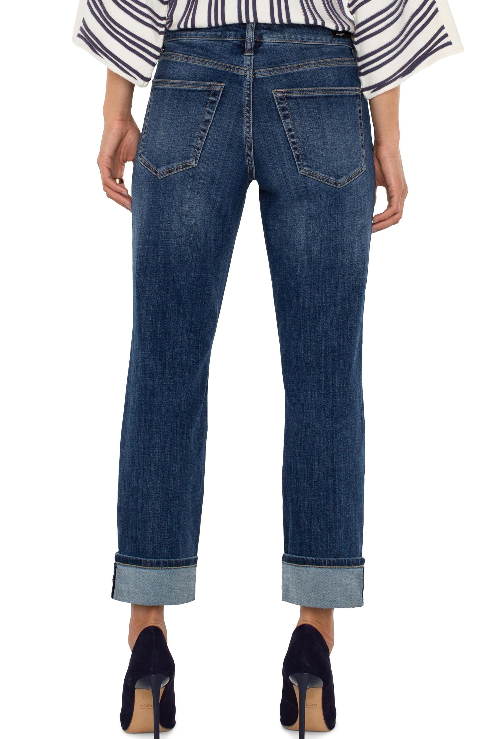 Marley Girlfriend Cuffed Jean Product Image