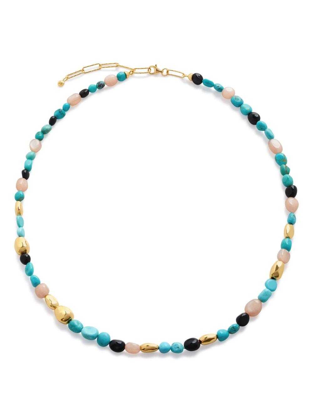 Rio beaded turquoise necklace Product Image