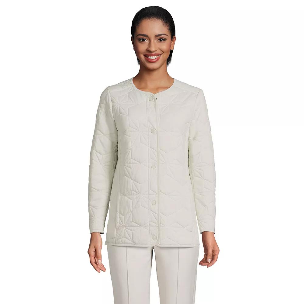 Women's Lands' End Insulated Cotton Long Jacket,  Product Image
