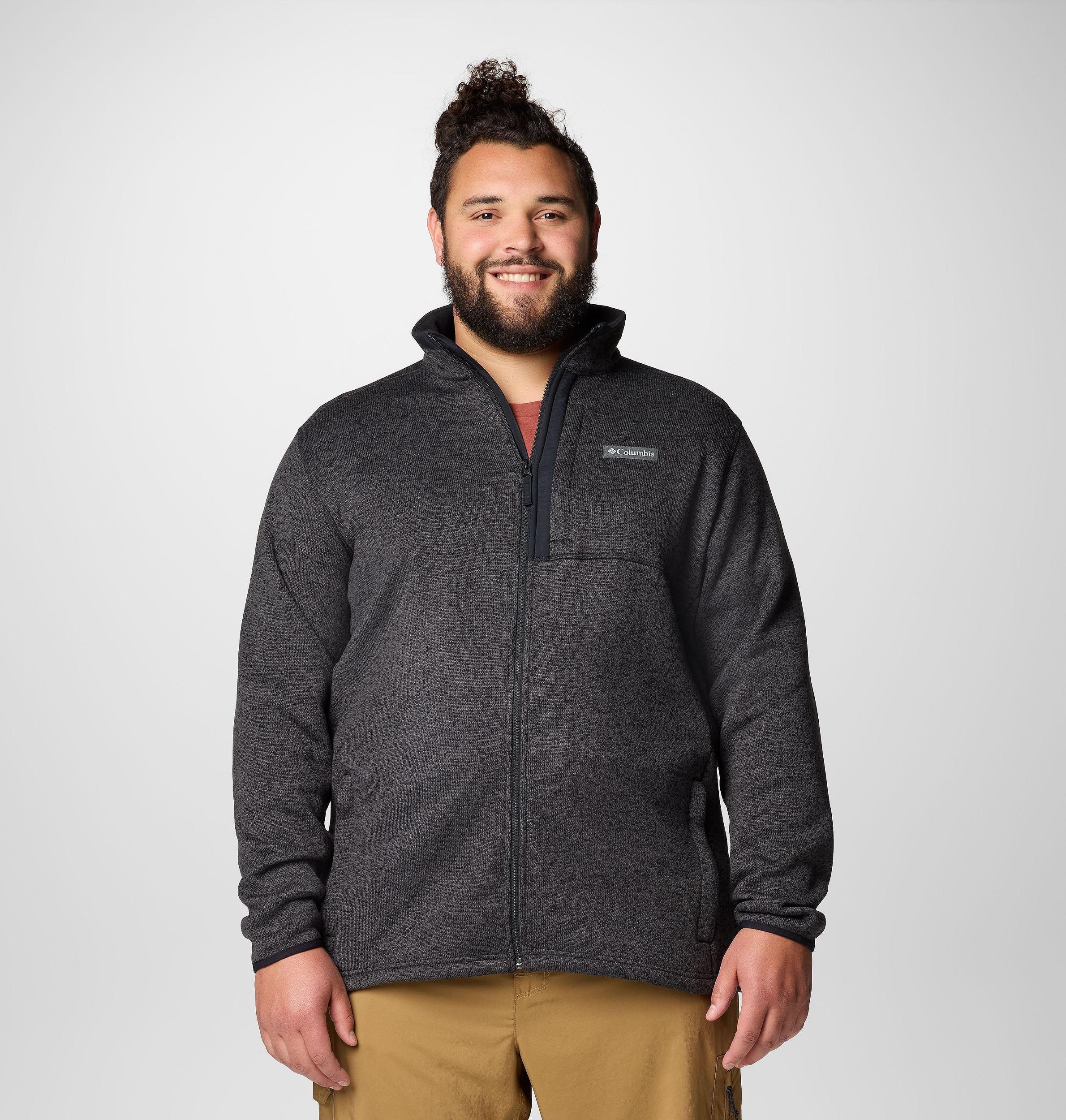 Columbia Mens Sweater Weather Full Zip Jacket - Big- Product Image