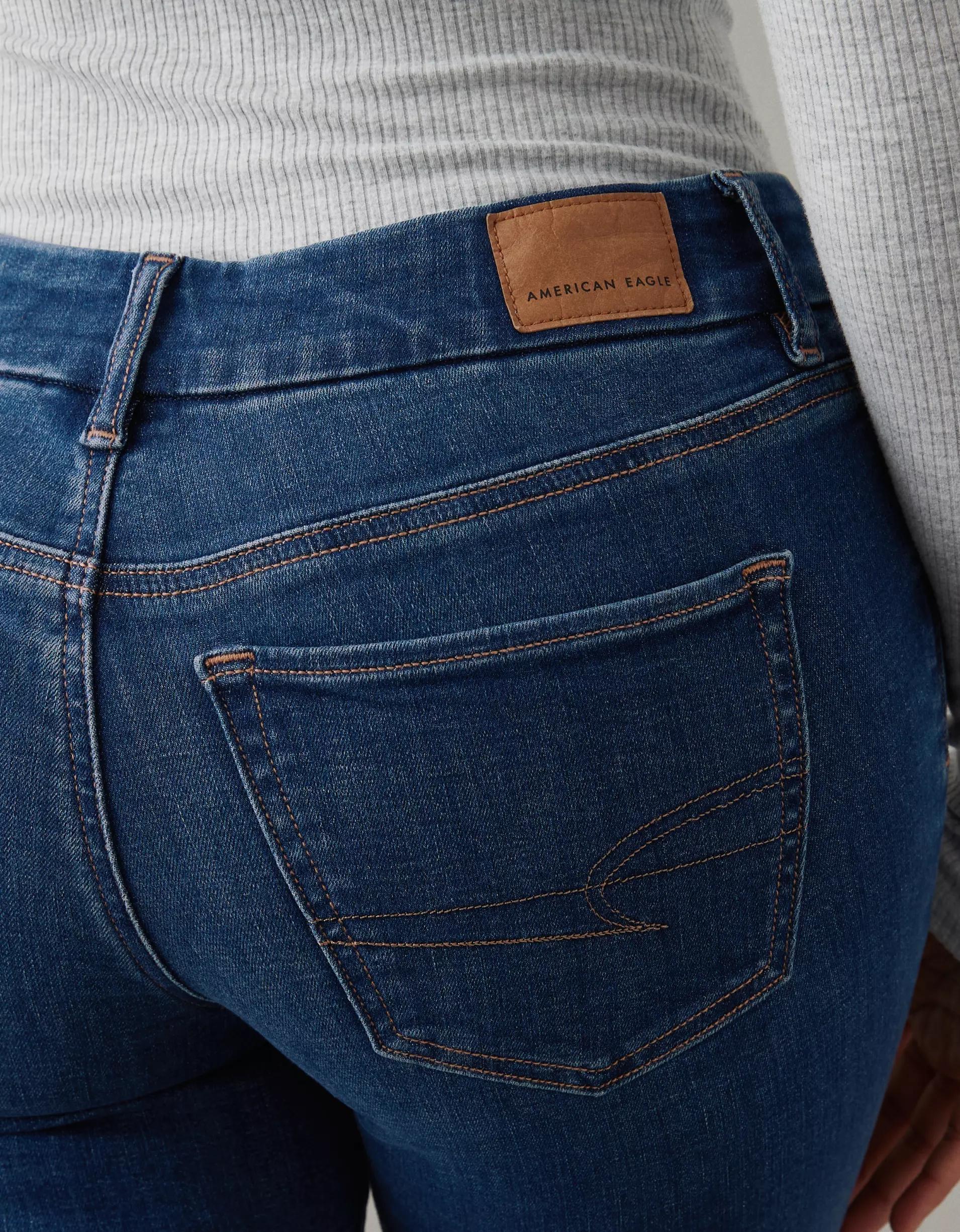 AE Next Level Curvy Low-Rise Kick Bootcut Jean Product Image