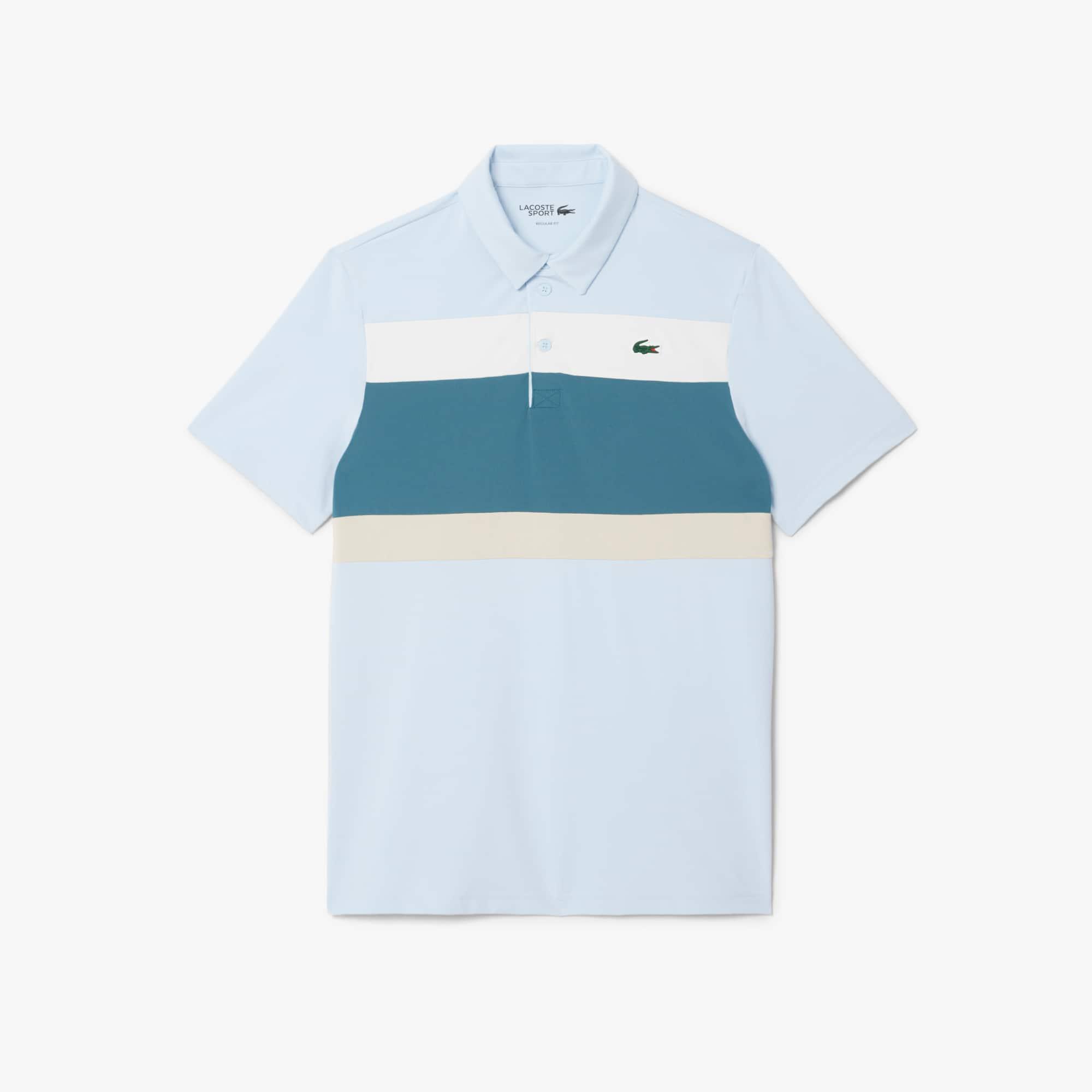 Regular Fit Colour-Block Golf Polo Shirt Product Image