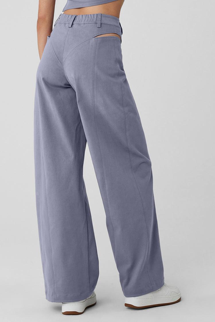 High-Waist Risk Taker Trouser - Fog Product Image