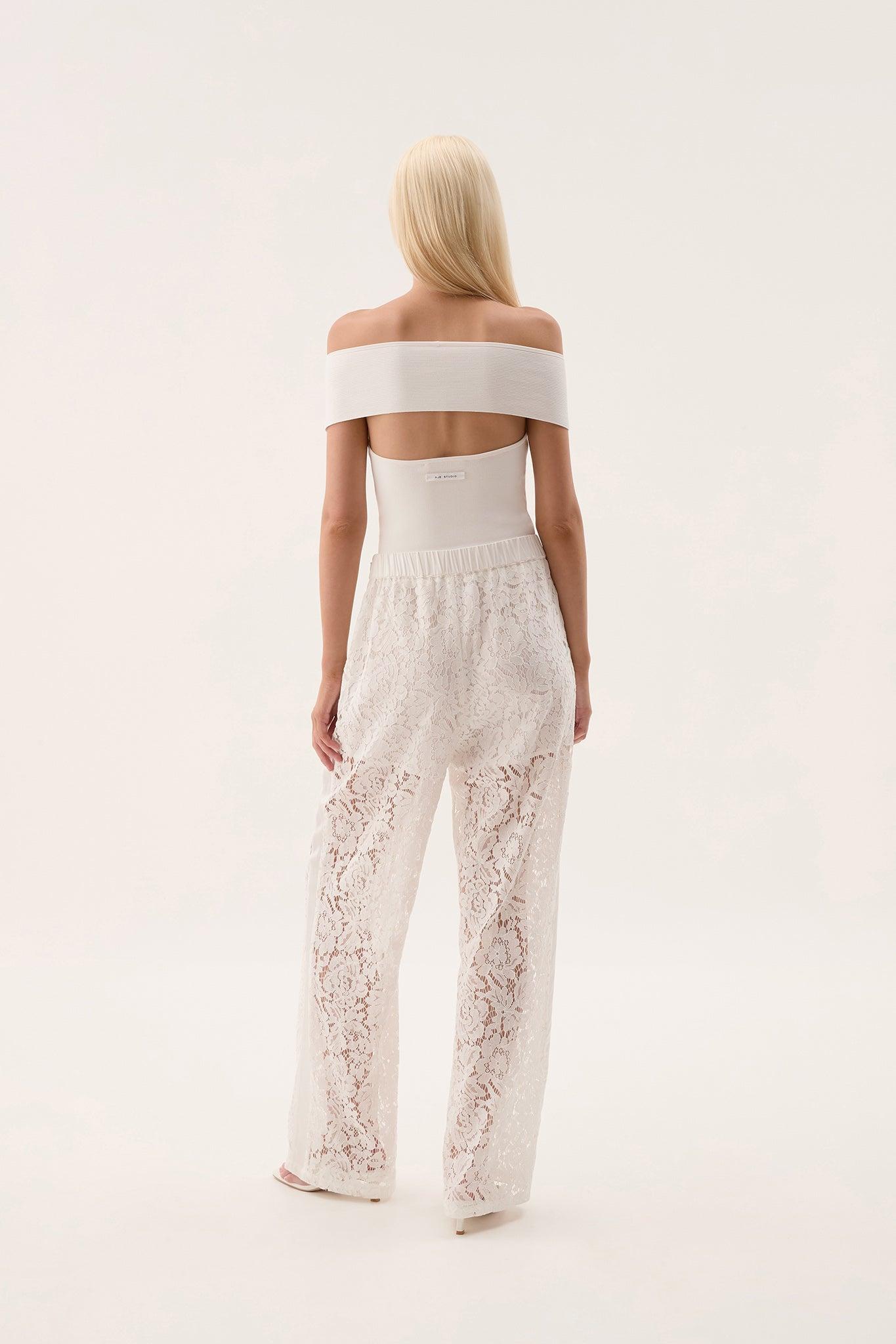 Kosmo Tuxedo Lace Pant Product Image