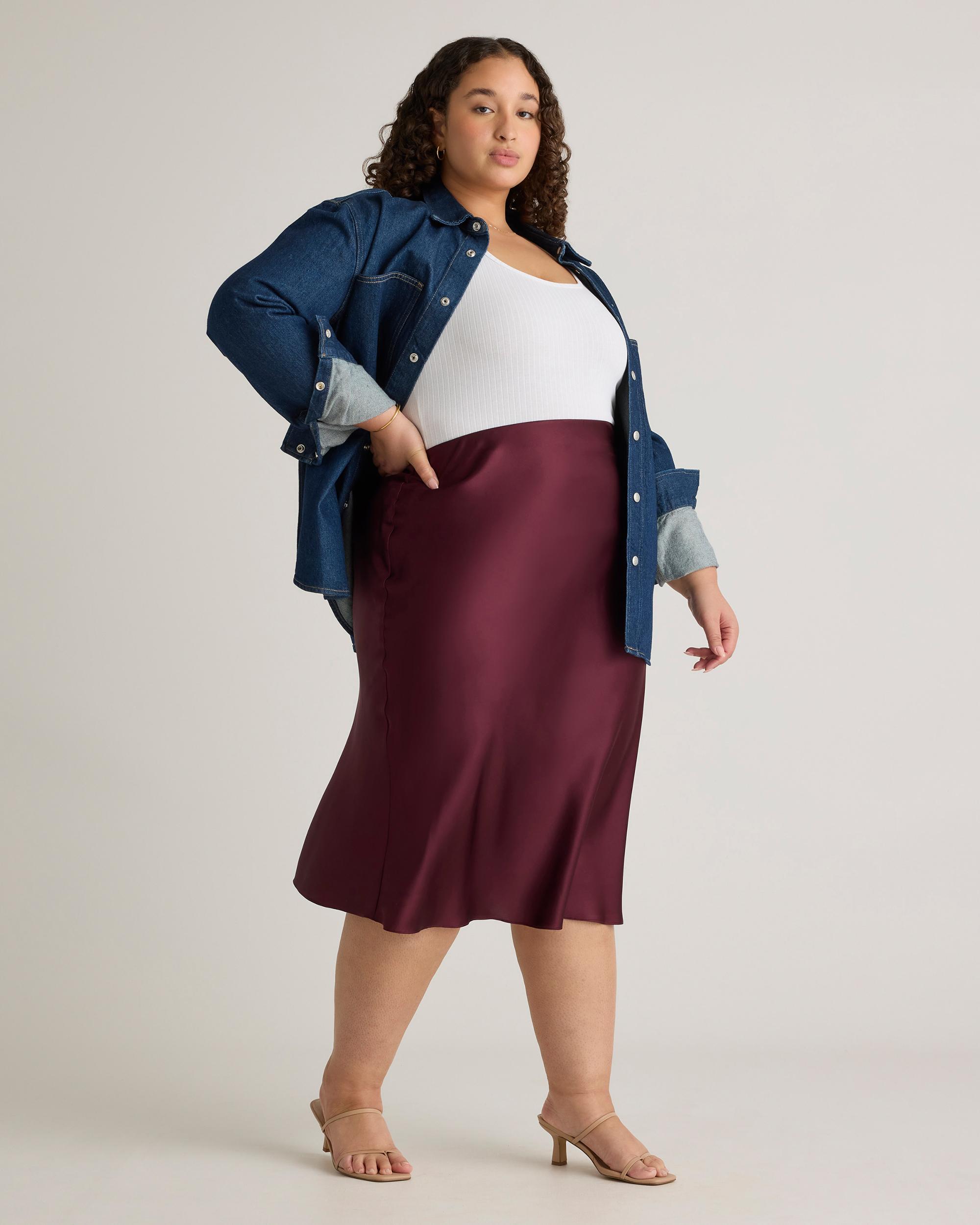 Quince | Women's Skirt Silk Product Image