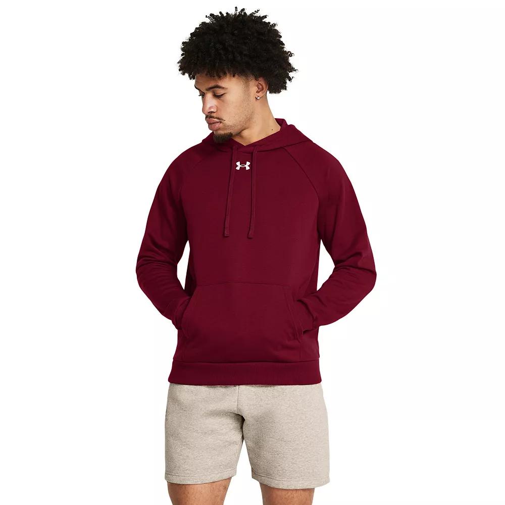 Men's Under Armour Solid Rival Fleece Hoodie,  Product Image