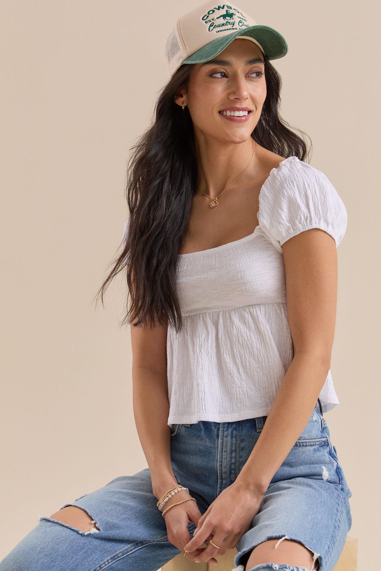 Carter Babydoll Top Product Image