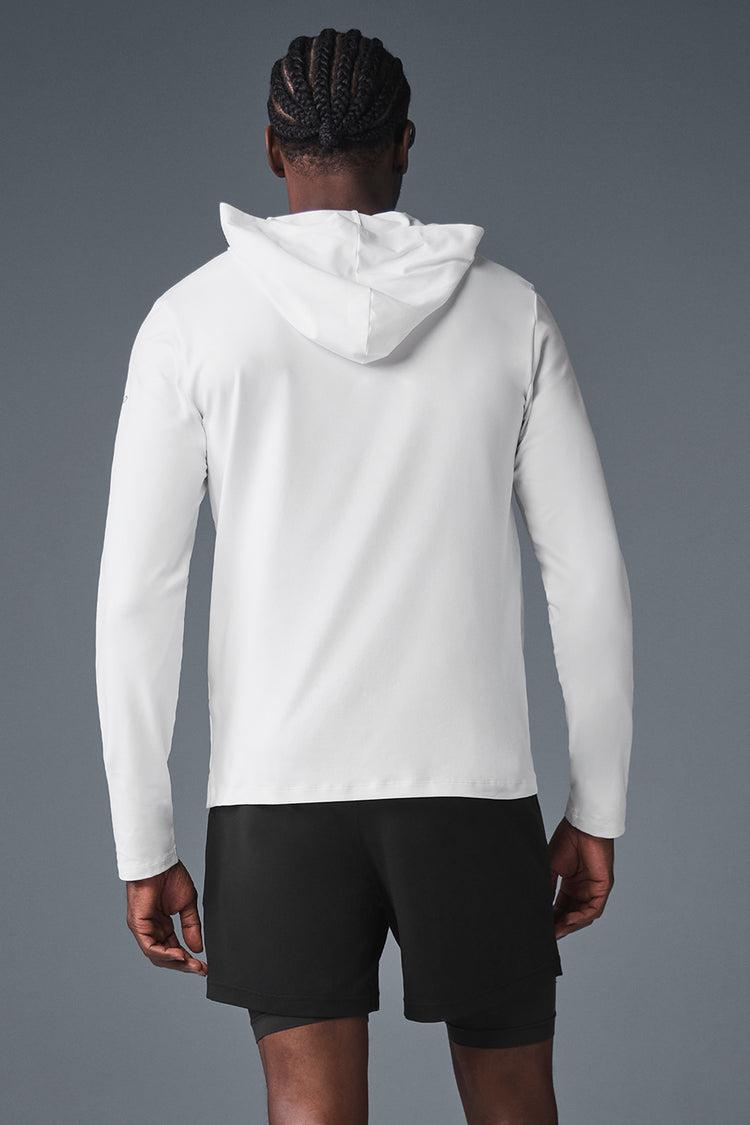 Conquer Reform Long Sleeve With Hood - White Product Image