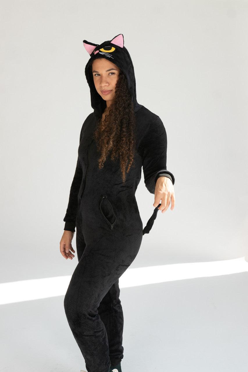 Black Cat Onesie Product Image