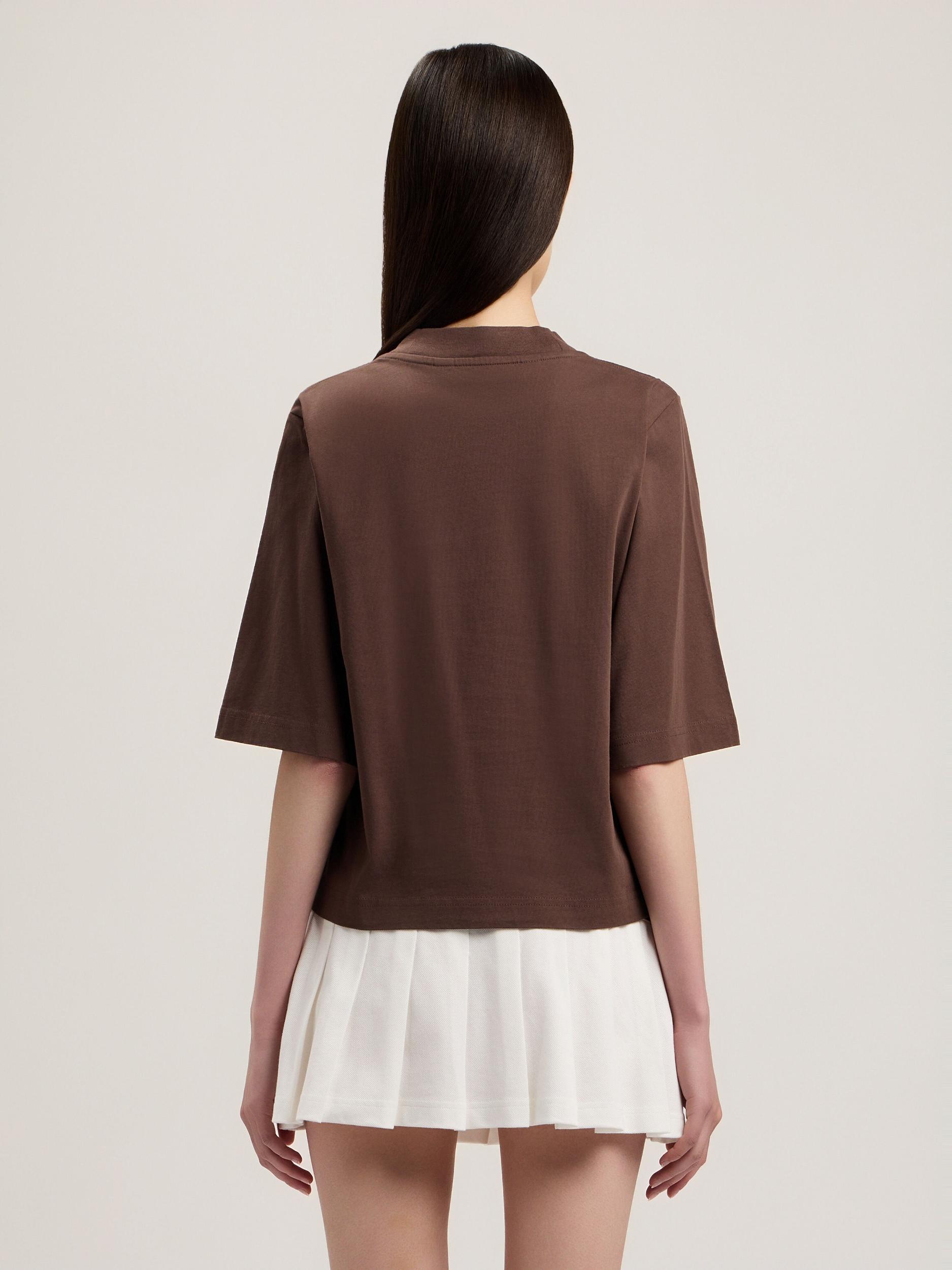 Curved Logo Boxy T-Shirt Product Image