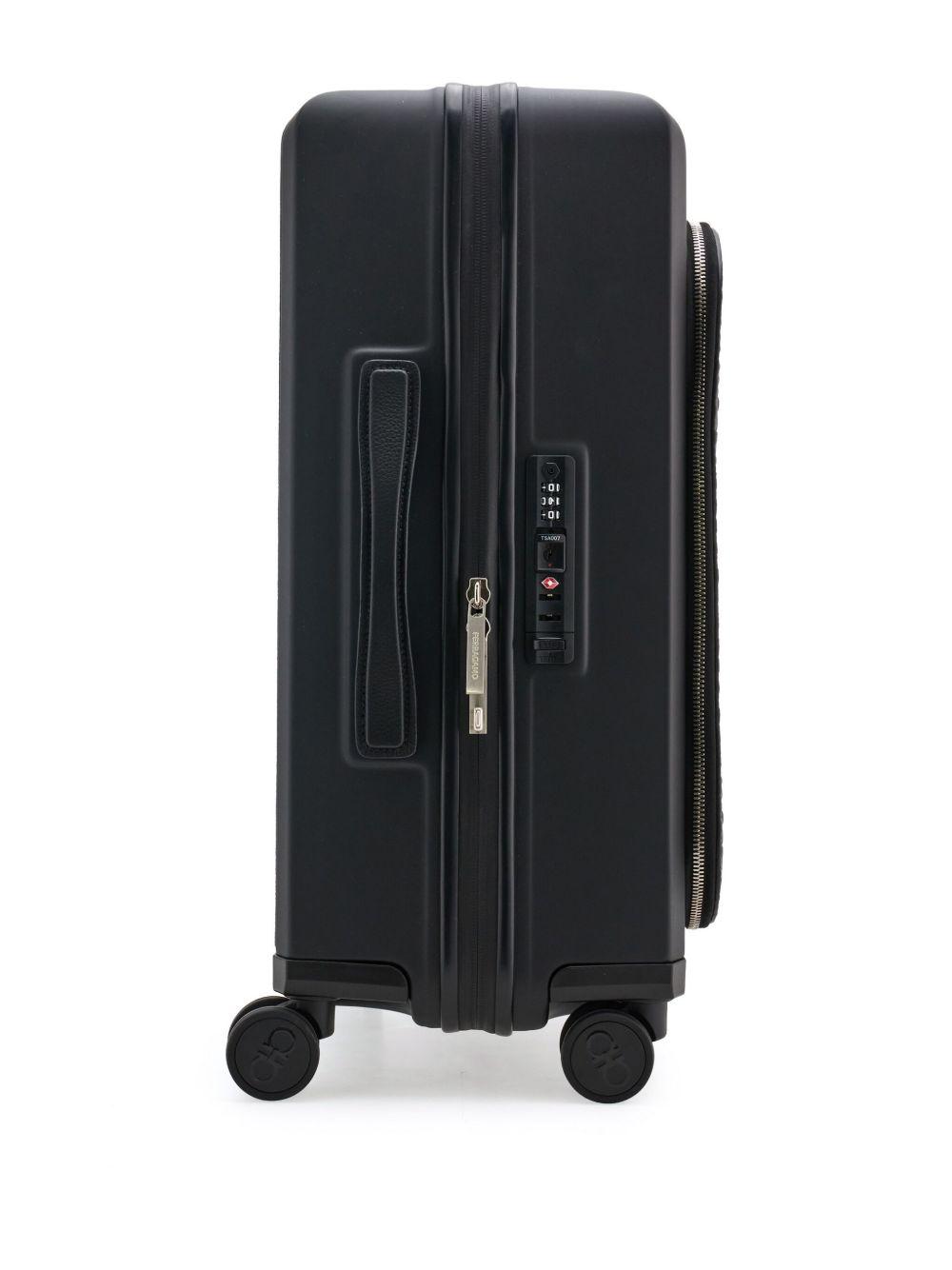 Gancini-print leather luggage  Product Image