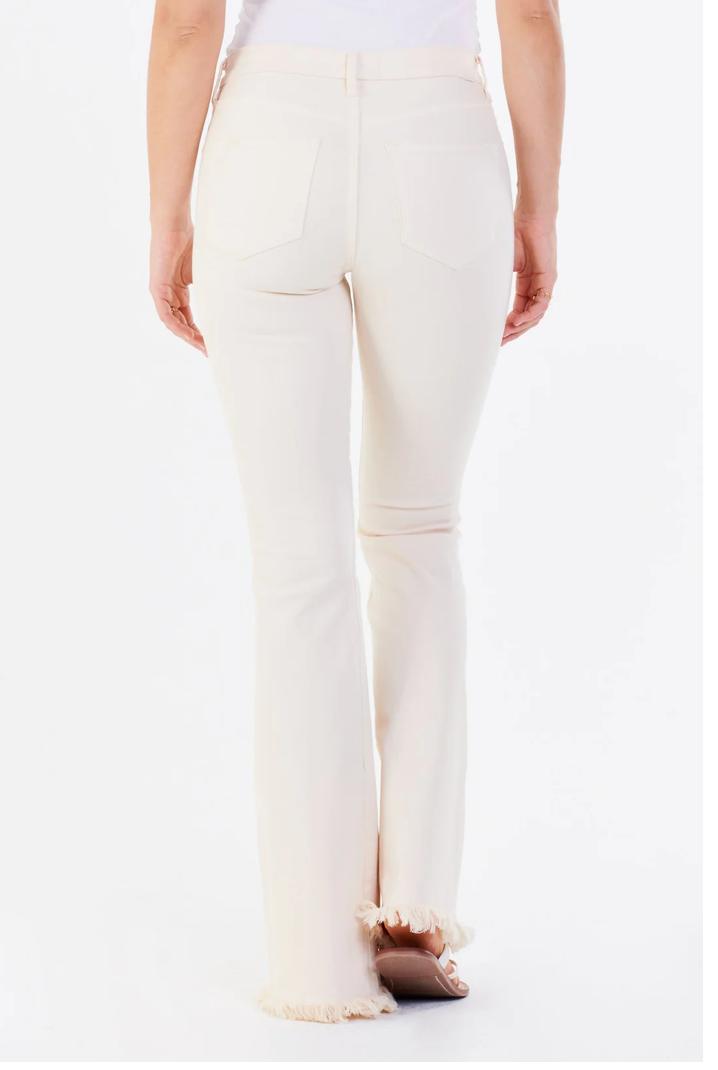 ROSA HIGH RISE FLARE JEANS WHEAT Product Image