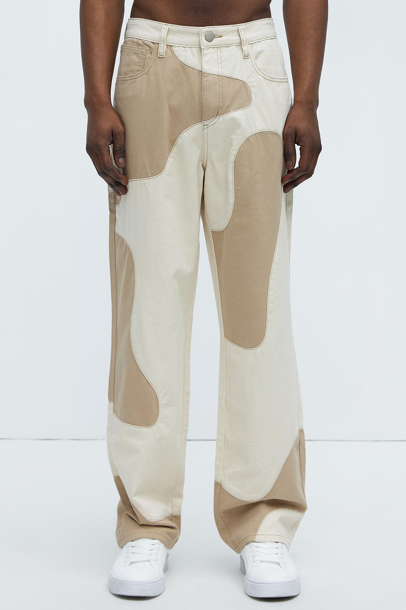 Lava Straight Pants - Cream/combo Product Image