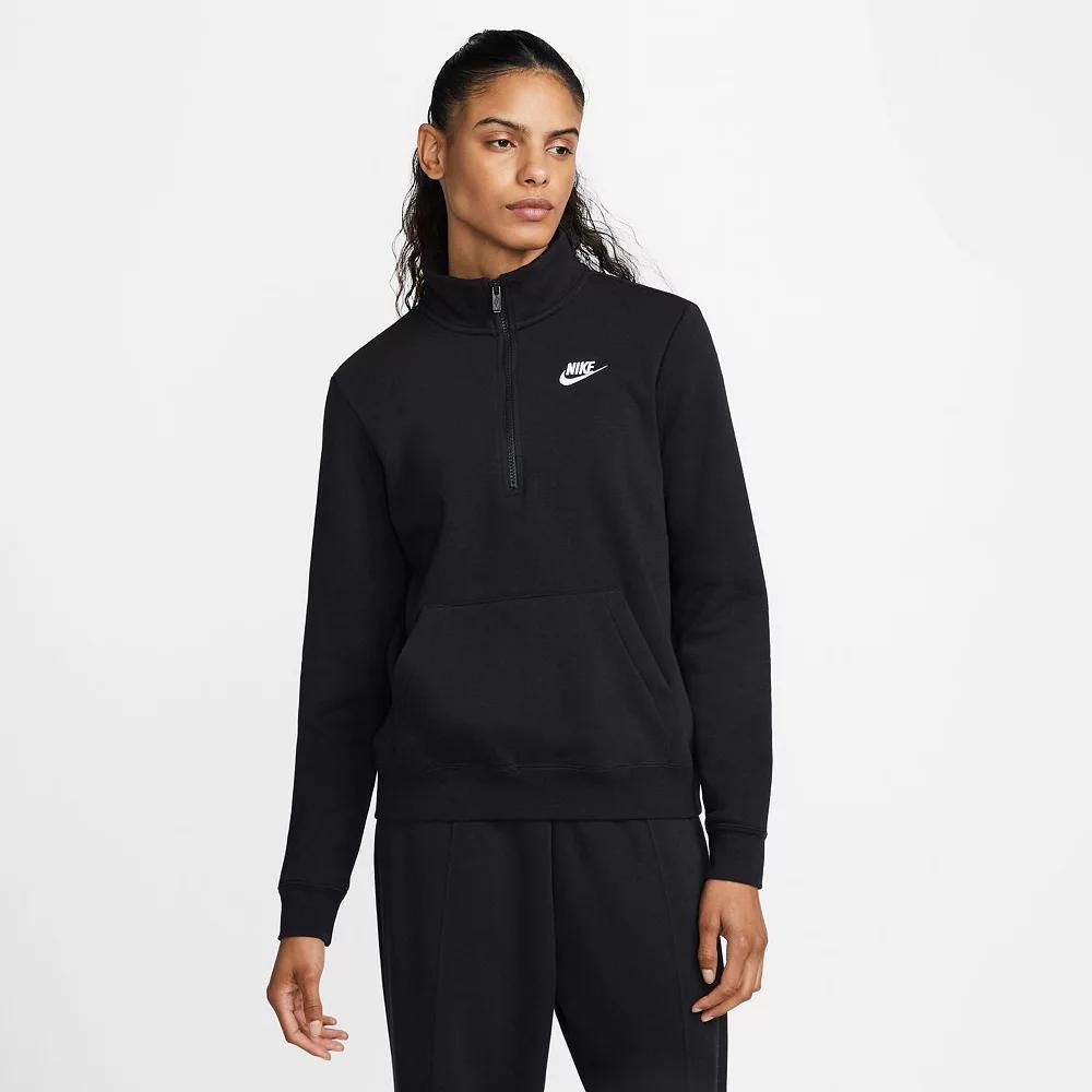 Women's Nike Sportswear Club Fleece Quarter-Zip Sweatshirt,  Product Image