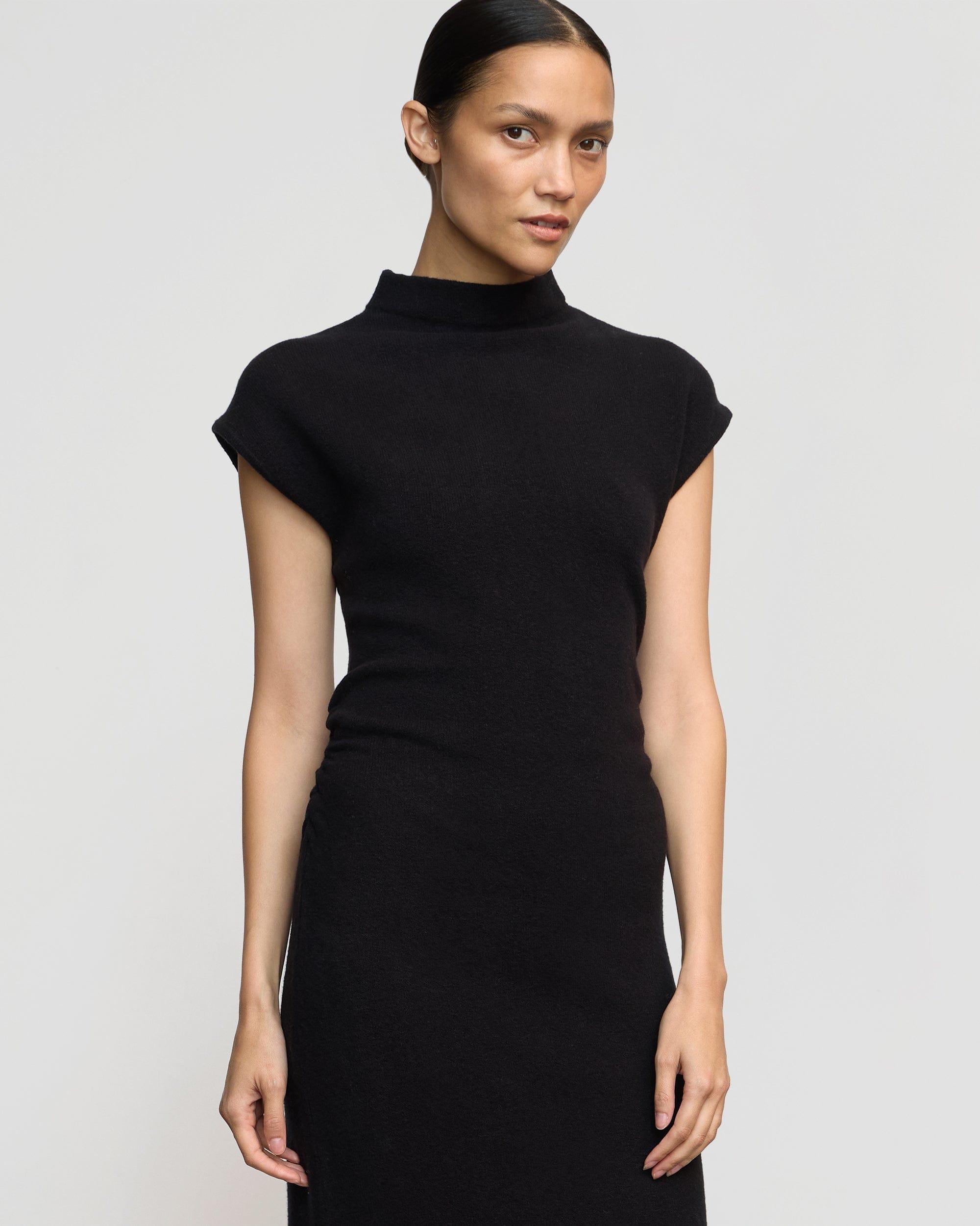 Caspia Mock-Neck Sweater Dress Product Image