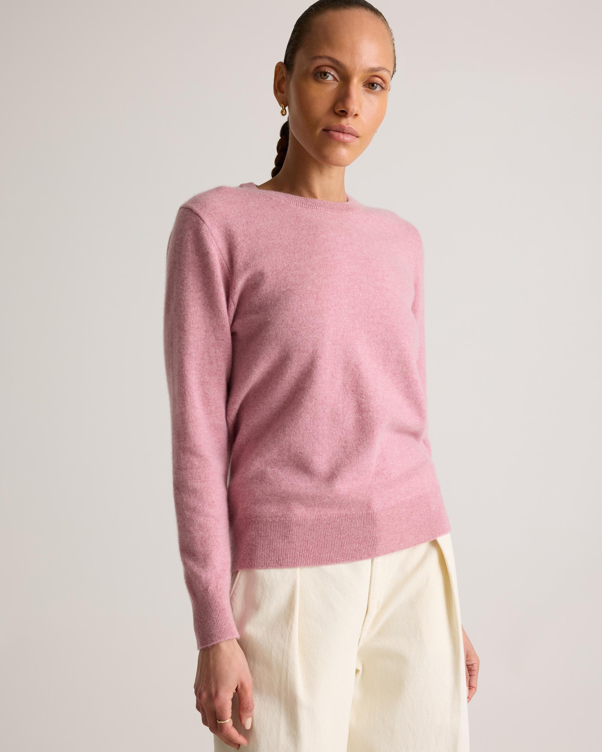 Quince | Women's Mongolian Cashmere Crewneck Sweater Product Image