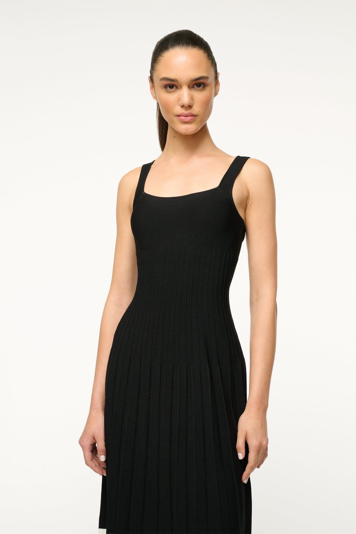 ELLISON DRESS | BLACK IVORY Product Image